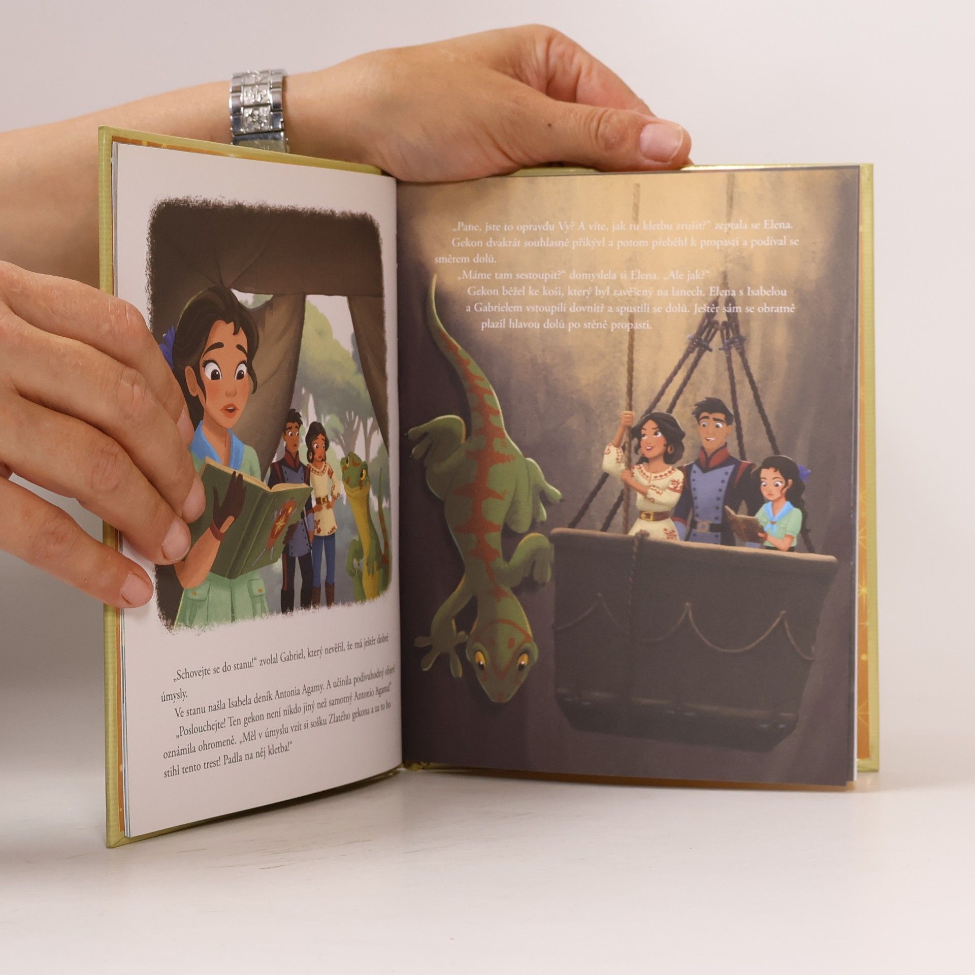 Walt Disney Zlatá sbírka pohádek 113. Elena z Avaloru. Zlatý gekon