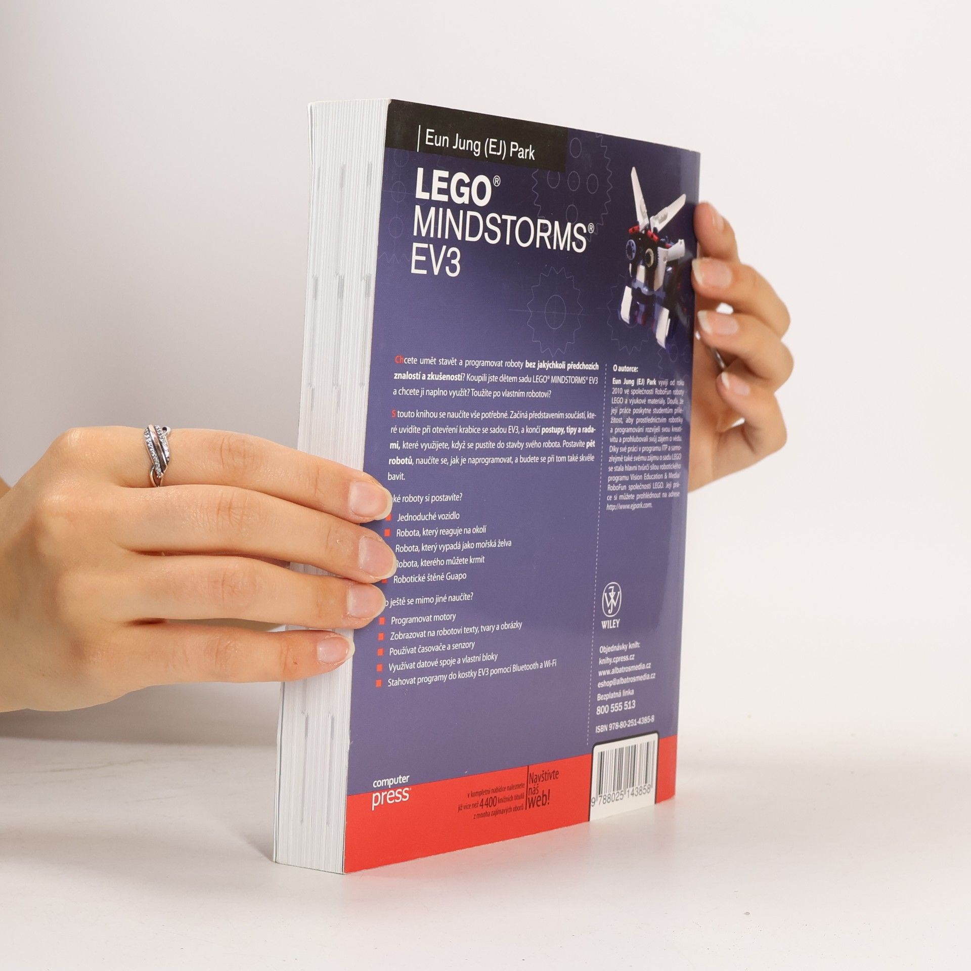 Eun Jung Park Lego Mindstorms EV3 : stavíme a programujeme roboty