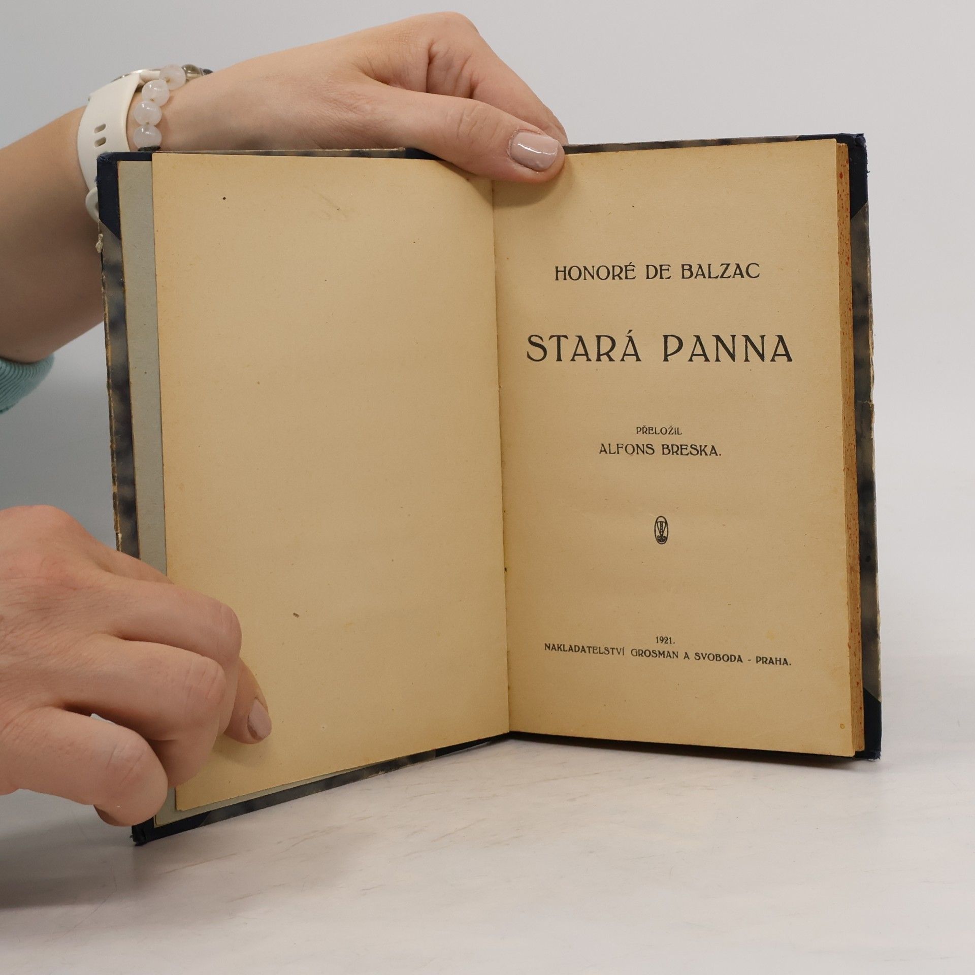 Honoré de Balzac Stará panna