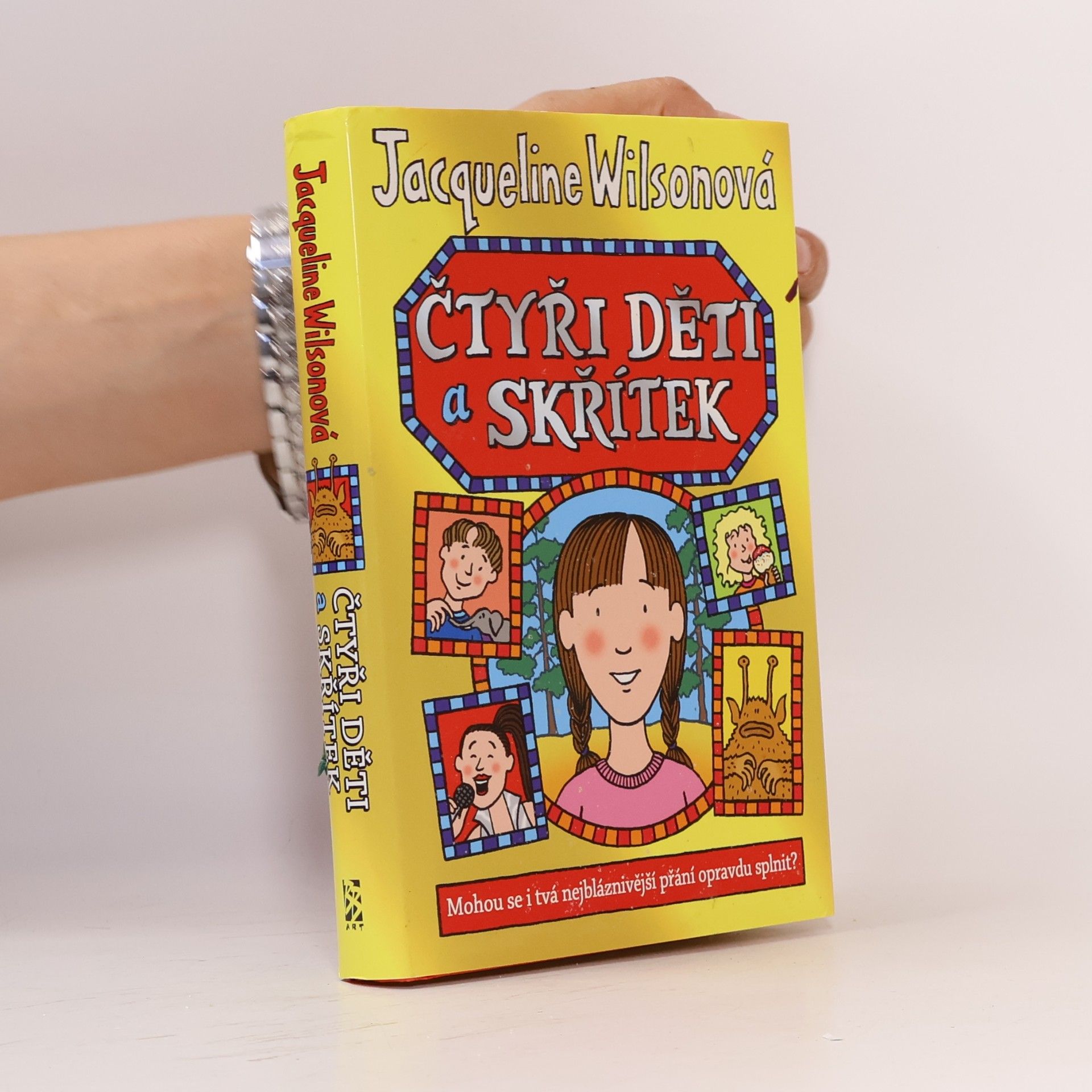 Jacqueline Wilson Čtyři děti a skřítek