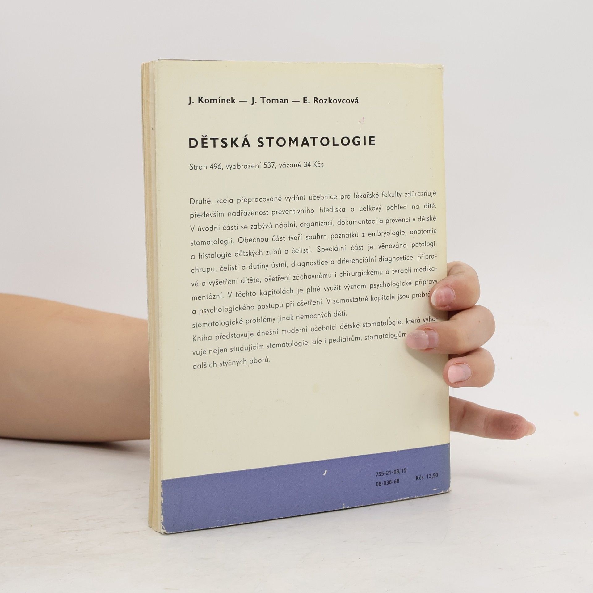 Jaroslav Komínek Ošetřování zubů s nedokončeným vývojem