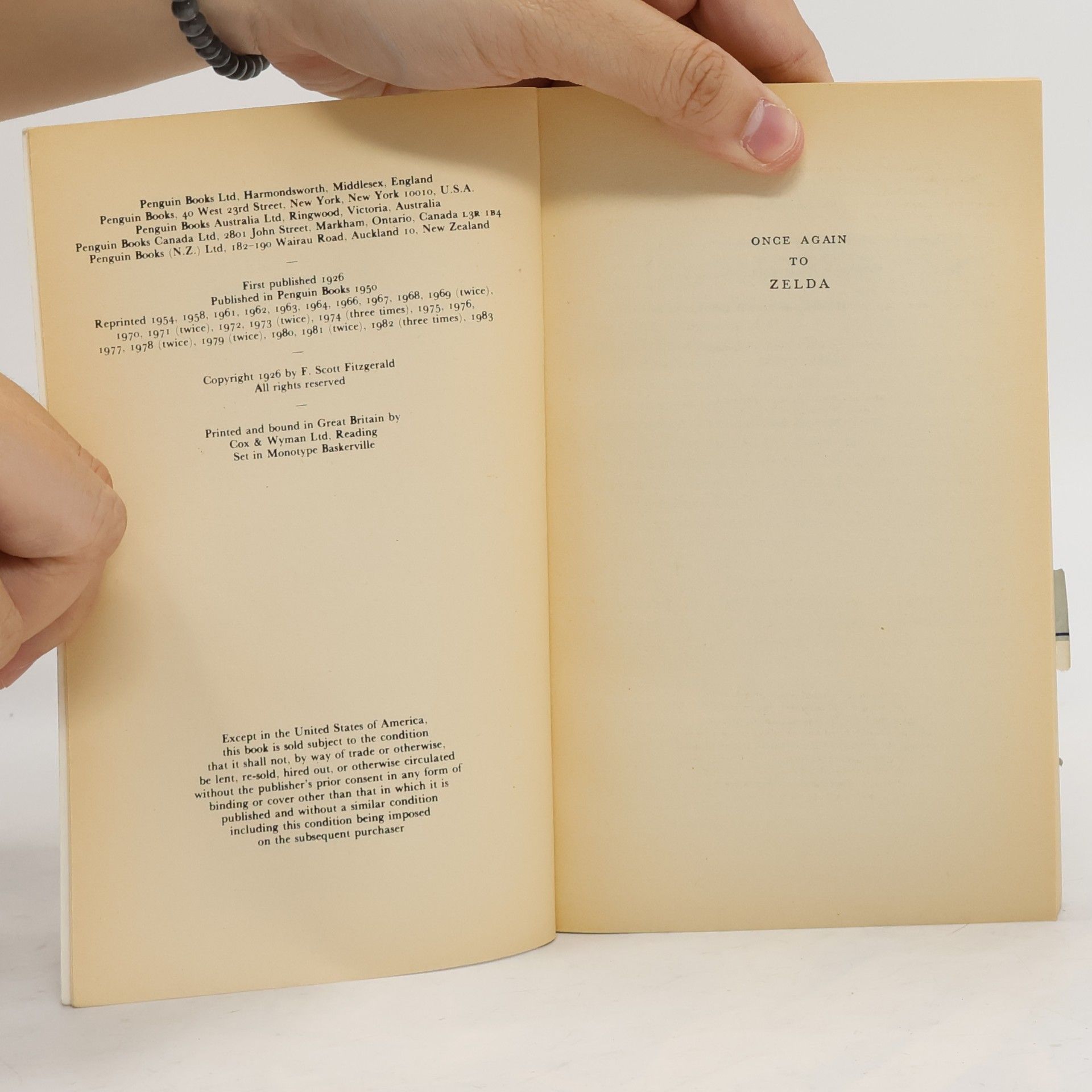 Francis Scott Fitzgerald The Great Gatsby