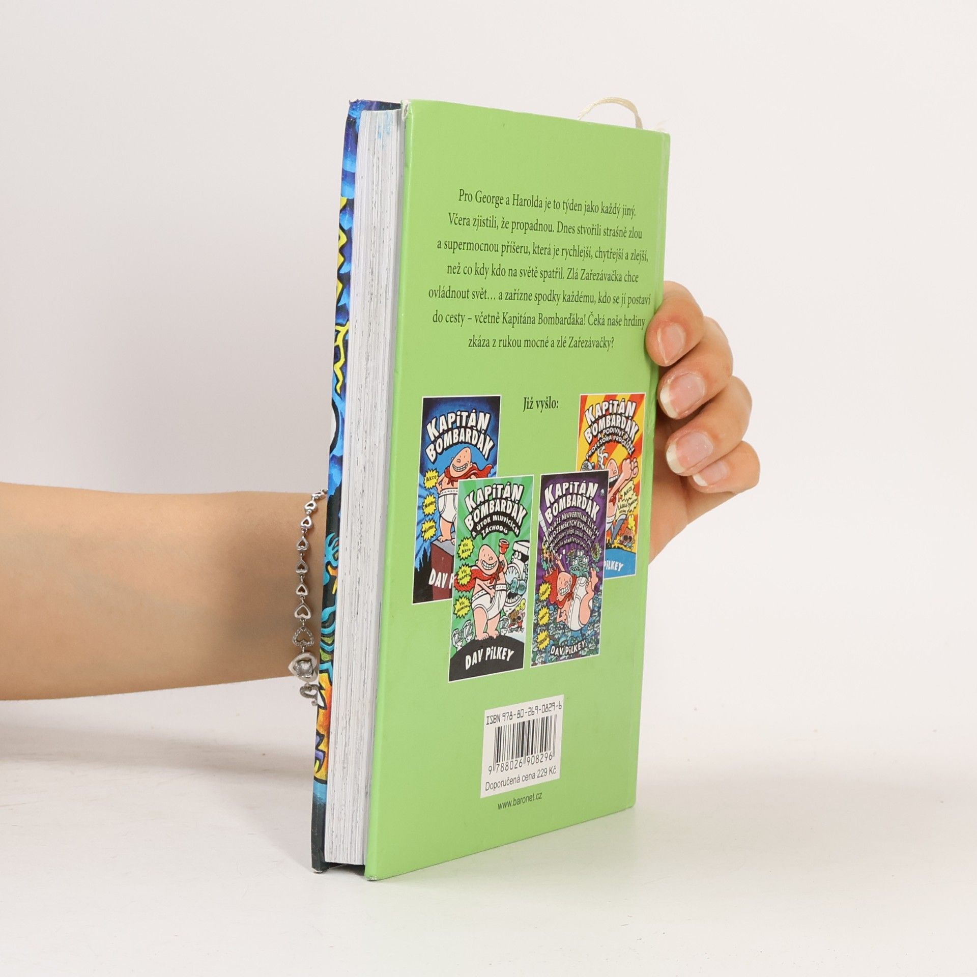 Dav Pilkey Kapitán Bombarďák a zloba zlé Zařezávačky