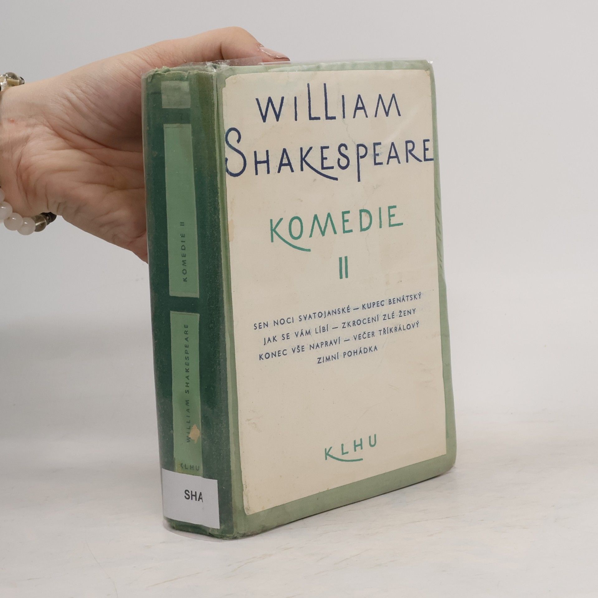 William Shakespeare Komedie II.