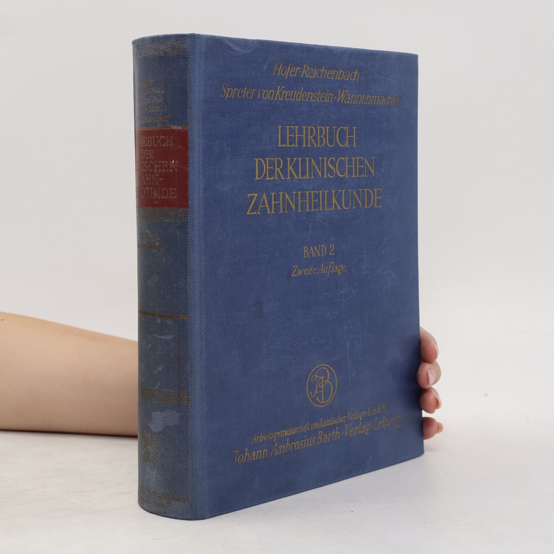 Otto Müller-Hofer Lehrbuch der klinischen Zahnheilkunde Band 2