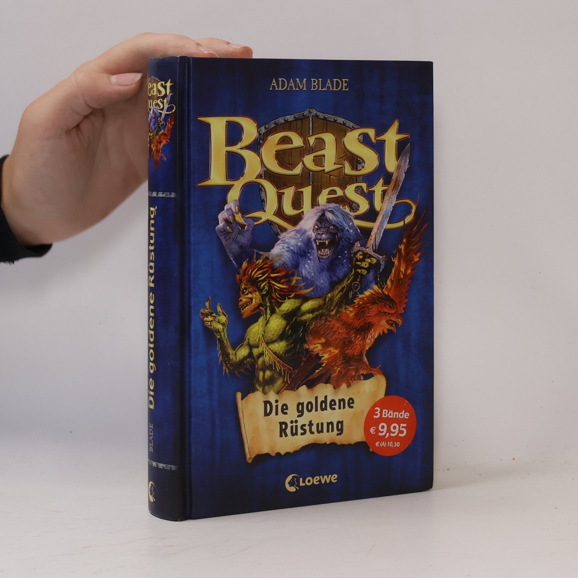 Adam Blade Beast Quest – die goldene Rüstung