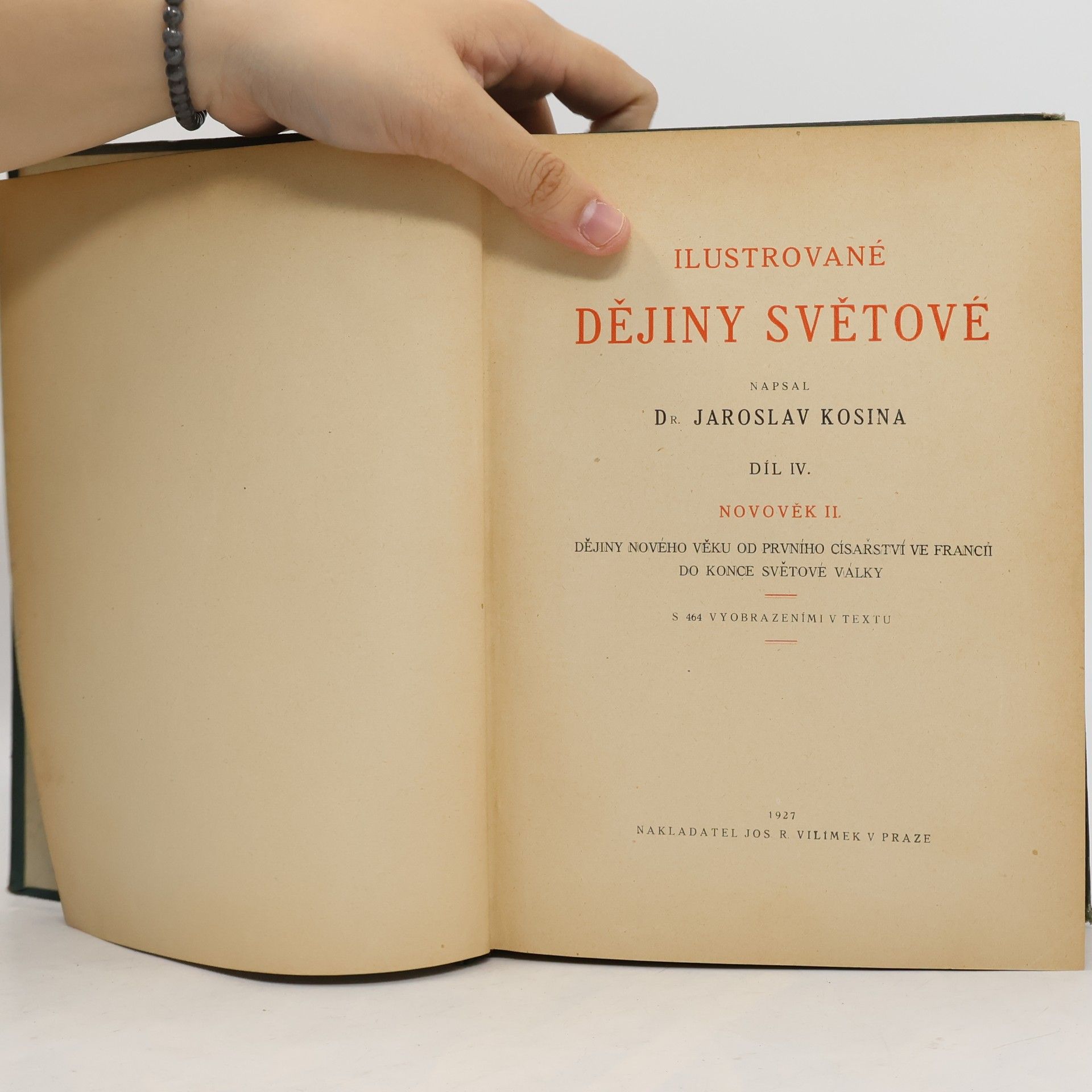 Jaroslav Kosina Ilustrované dějiny světové IV. Novověk 2