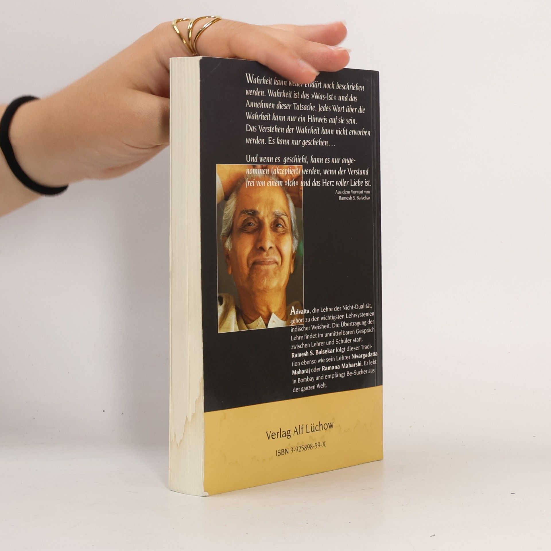 Ramesh S. Balsekar Die eine Wahrheit