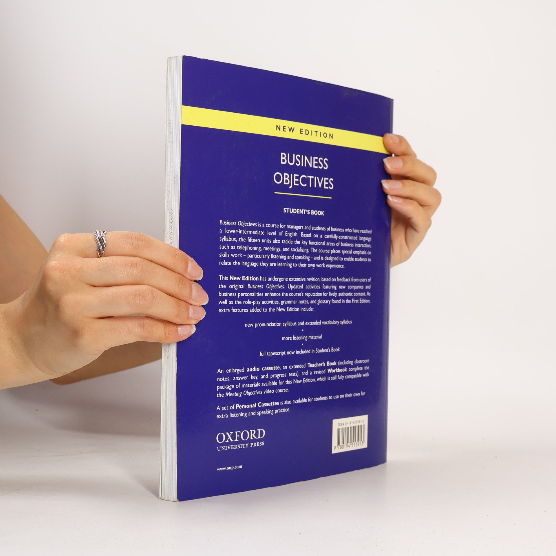 Vicki Hollett Business objectives: New edition