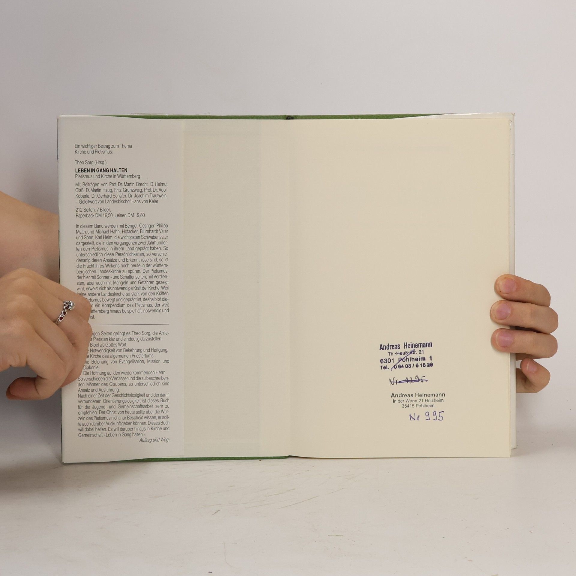 Richard Haug Reich Gottes im Schwabenland