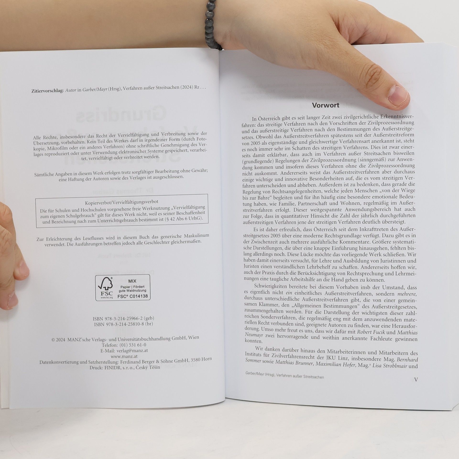 Garber Verfahren außer Streitsachen (Kurzlehrbuch)