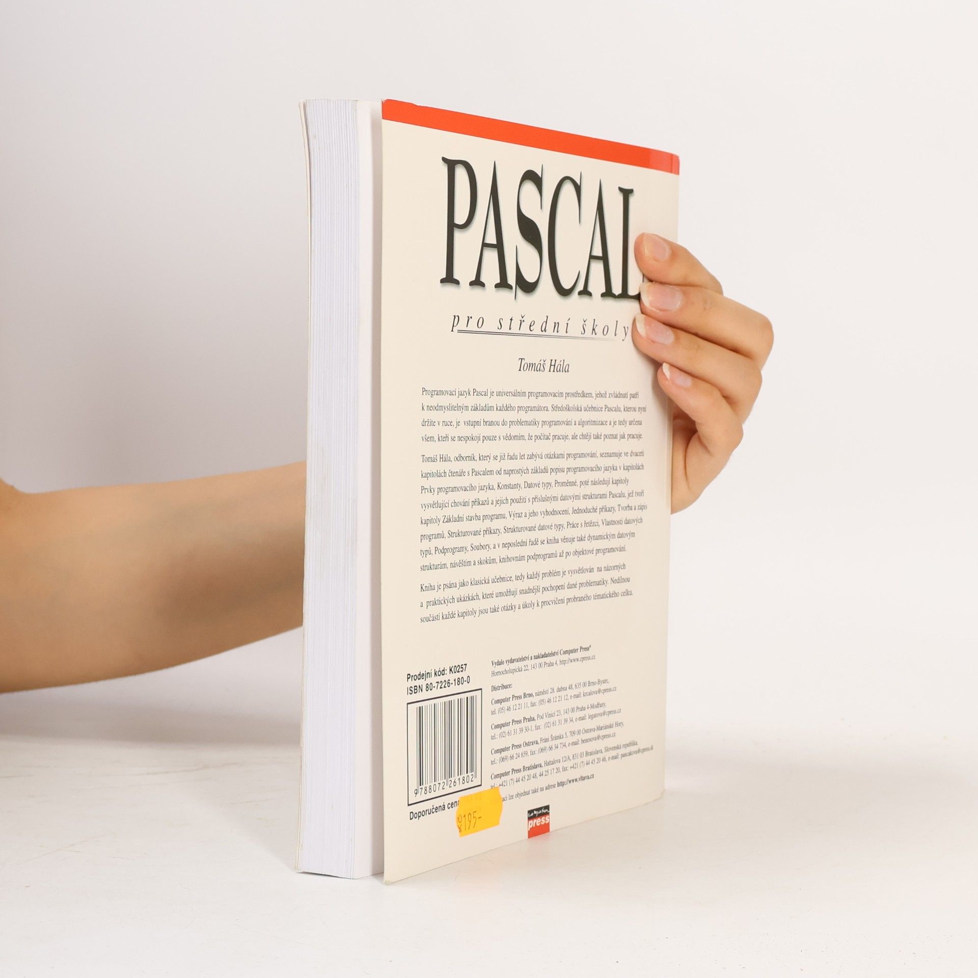 Tomáš Hála Pascal (pro střední školy)