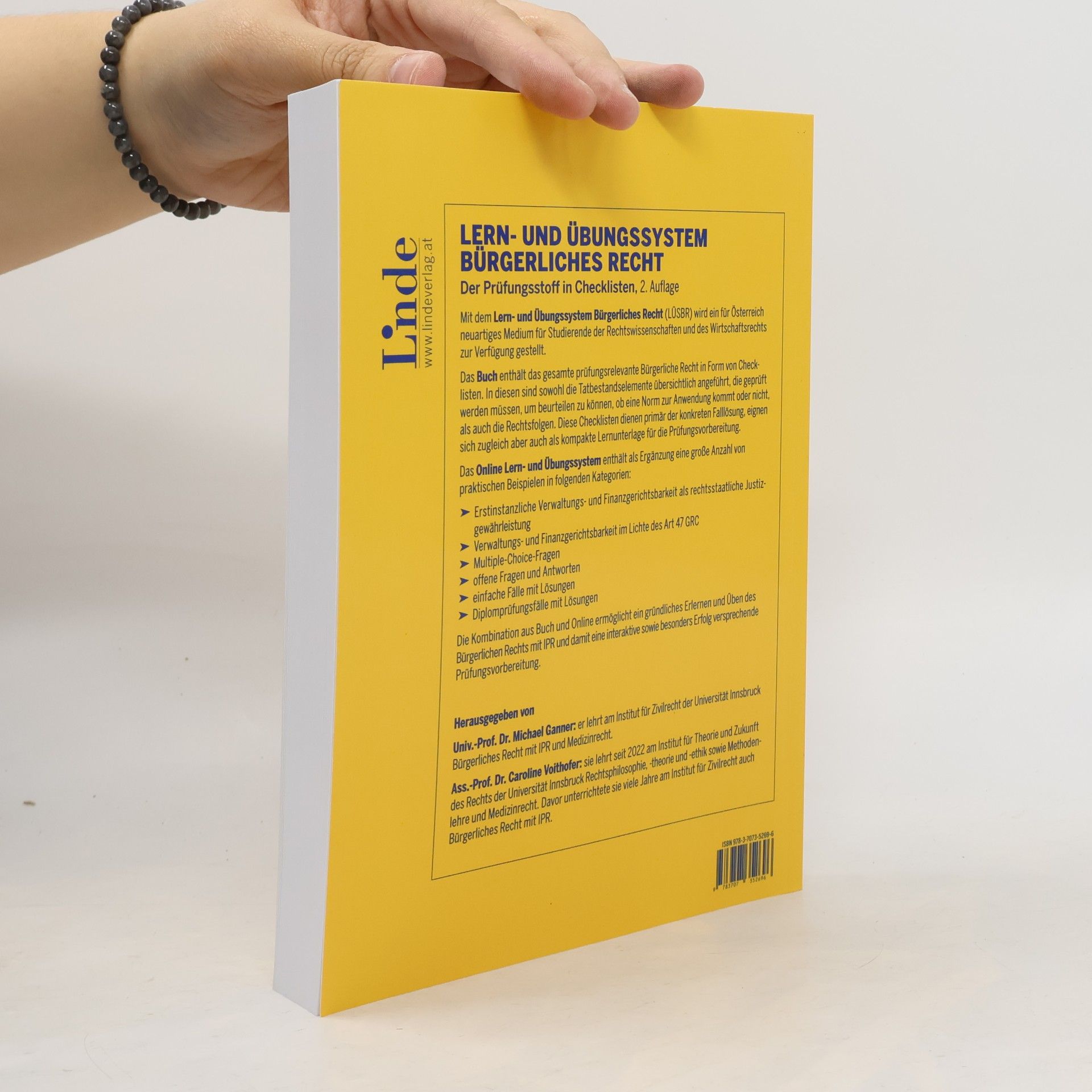 Martina Brugger Linde Lehrbuch: Lern- und Übungssystem Bürgerliches Recht
