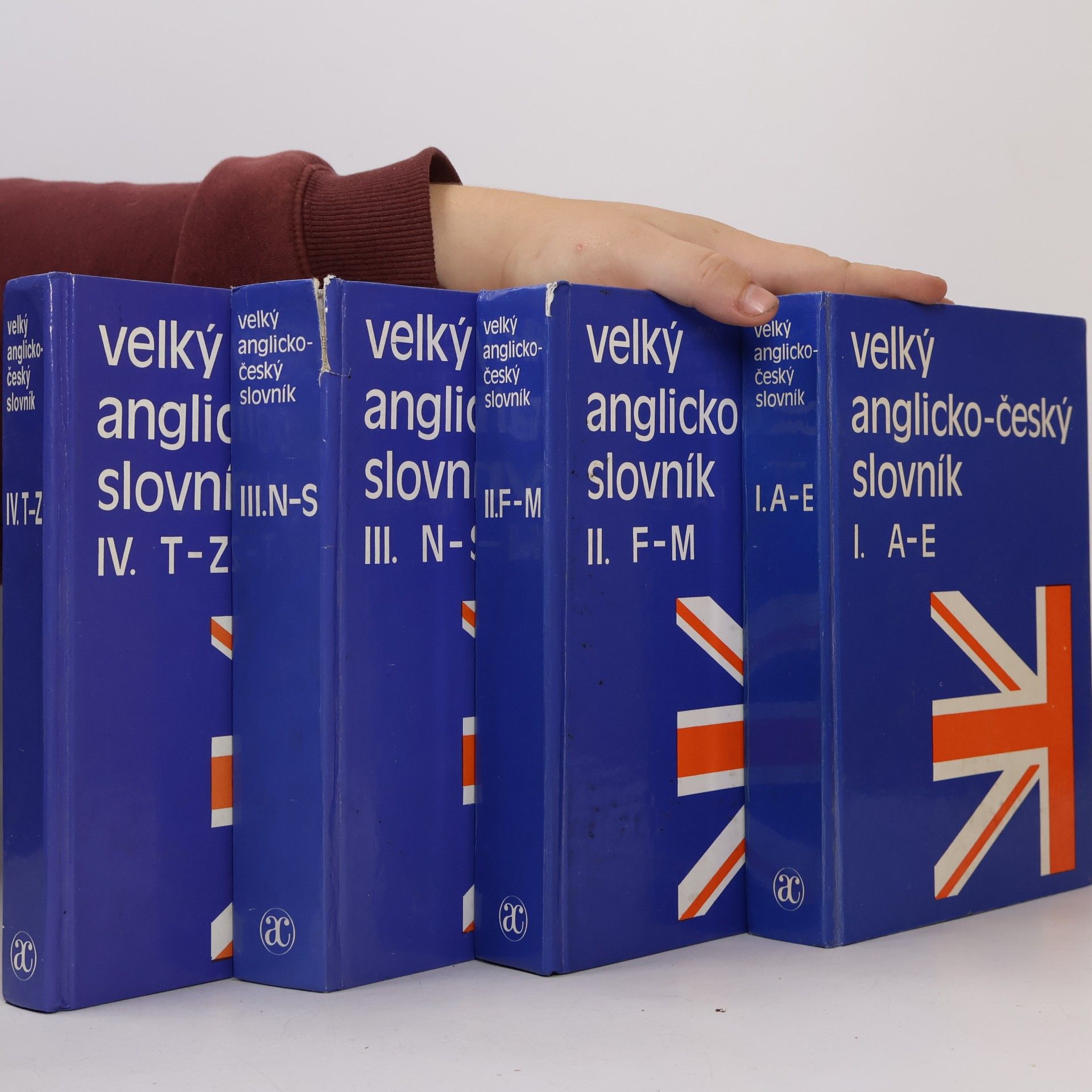 Velký anglicko-český slovník I.-IV.