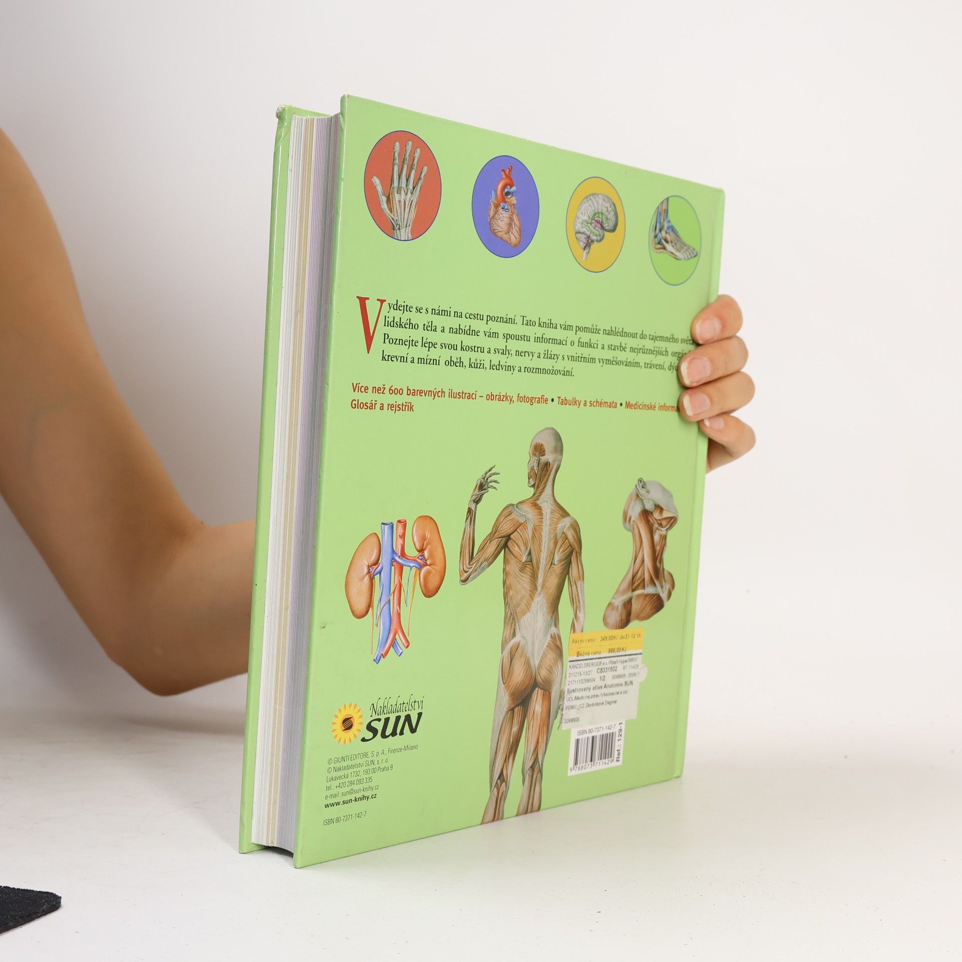 Adriana Rigutti Ilustrovaný atlas anatomie