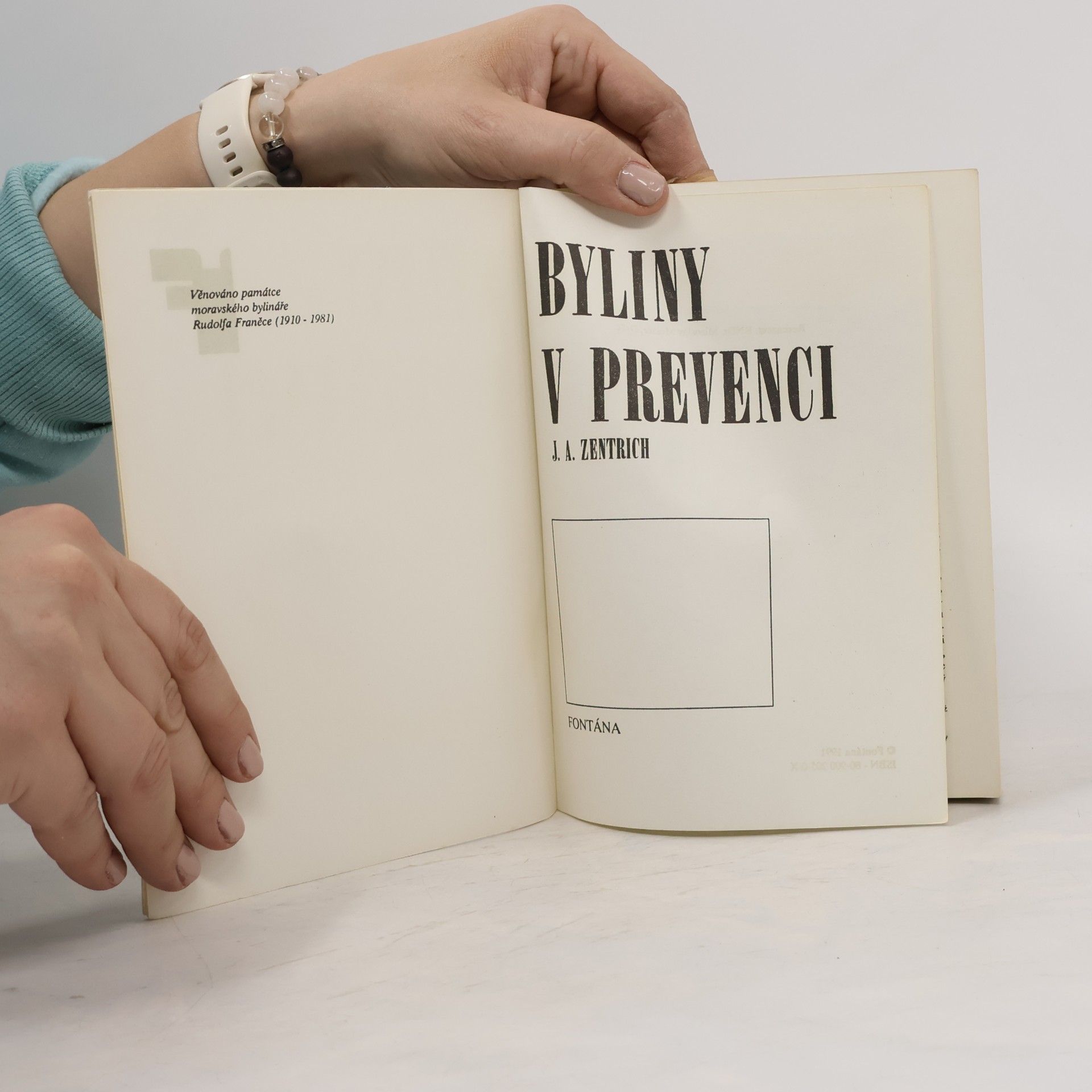 Josef Antonín Zentrich Byliny v prevenci