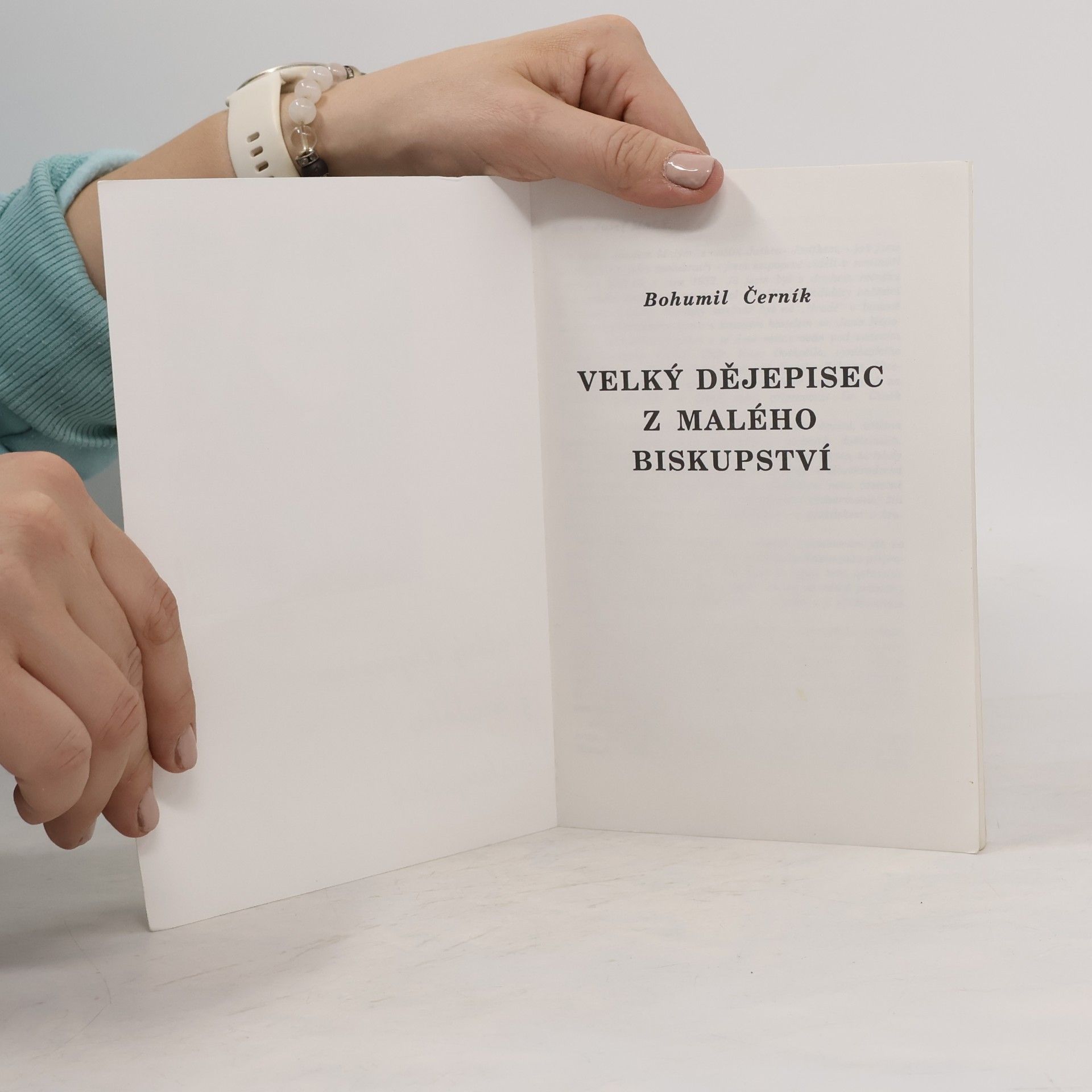 Bohumil Černík Velký dějepisec z malého biskupství