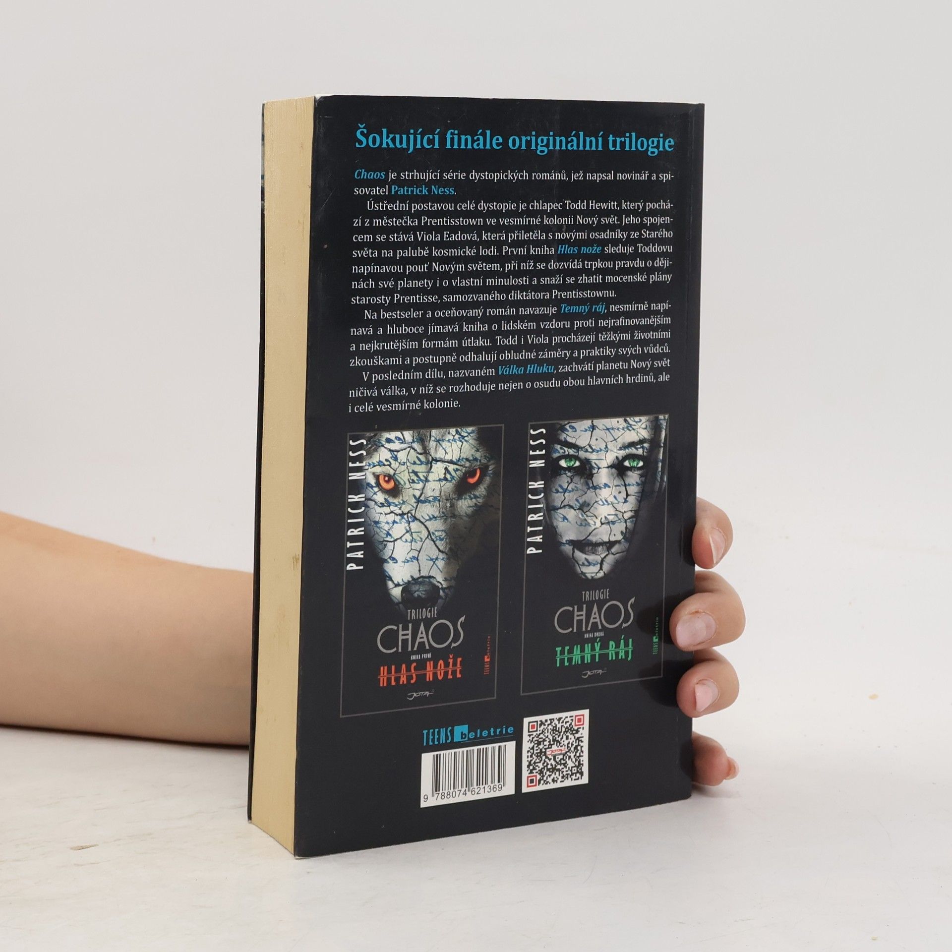 Patrick Ness Chaos : trilogie. Kniha třetí, Válka Hluku