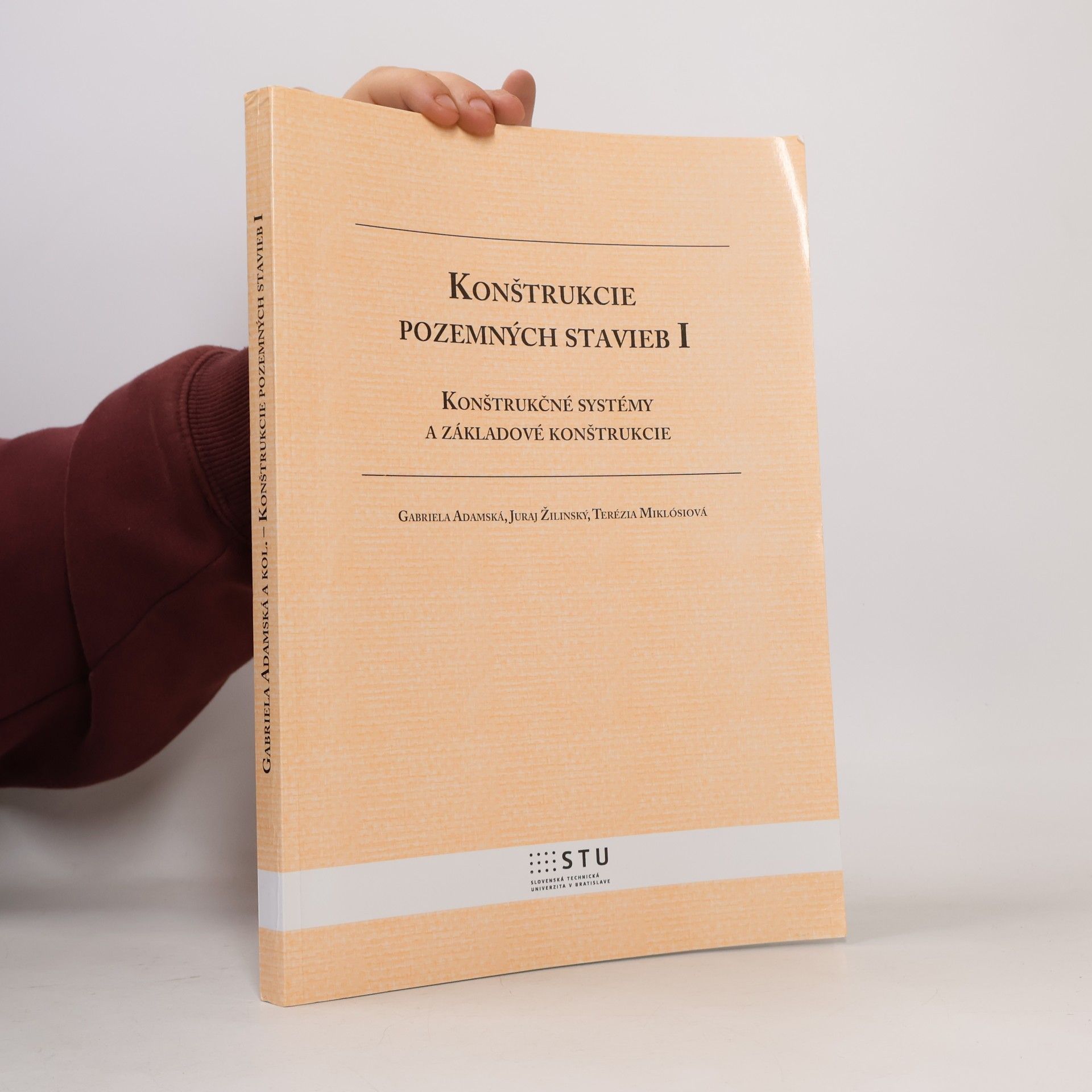 Terézia Miklosióvá Konštrukcie pozemných stavieb I