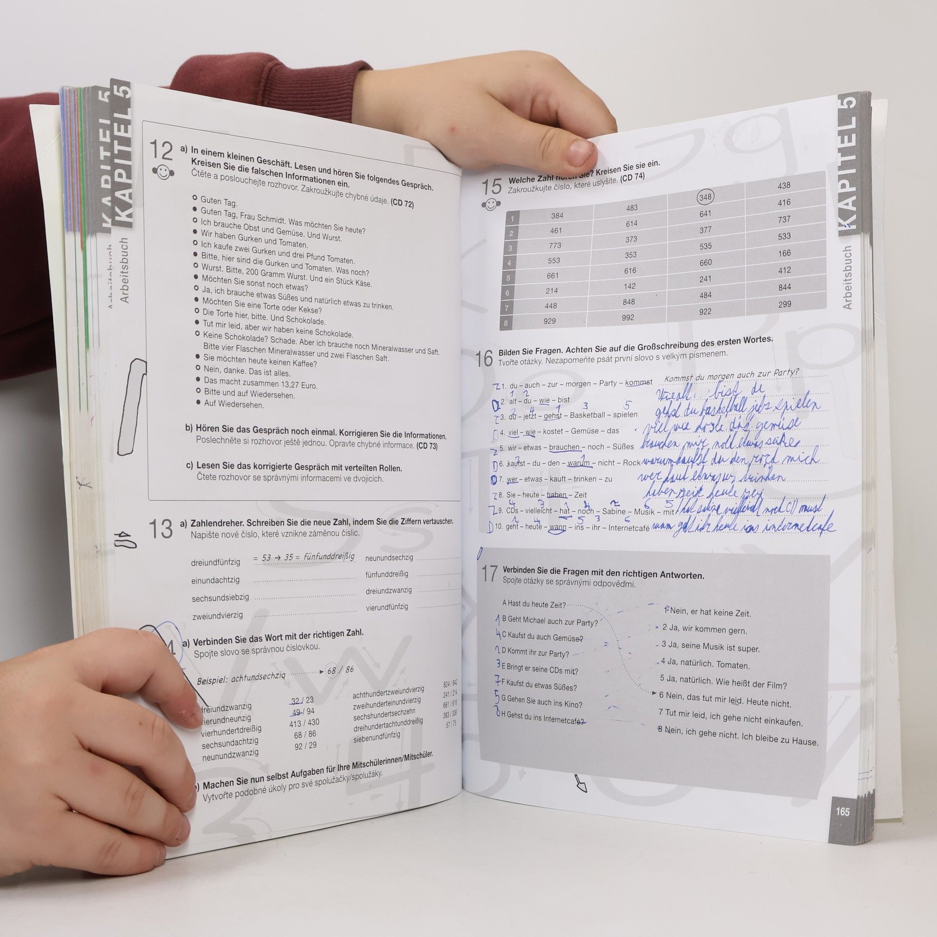 Autorenkollektiv Genau! 1. Němčina pro střední odborné školy a učiliště: učebnice a pracovní sešit