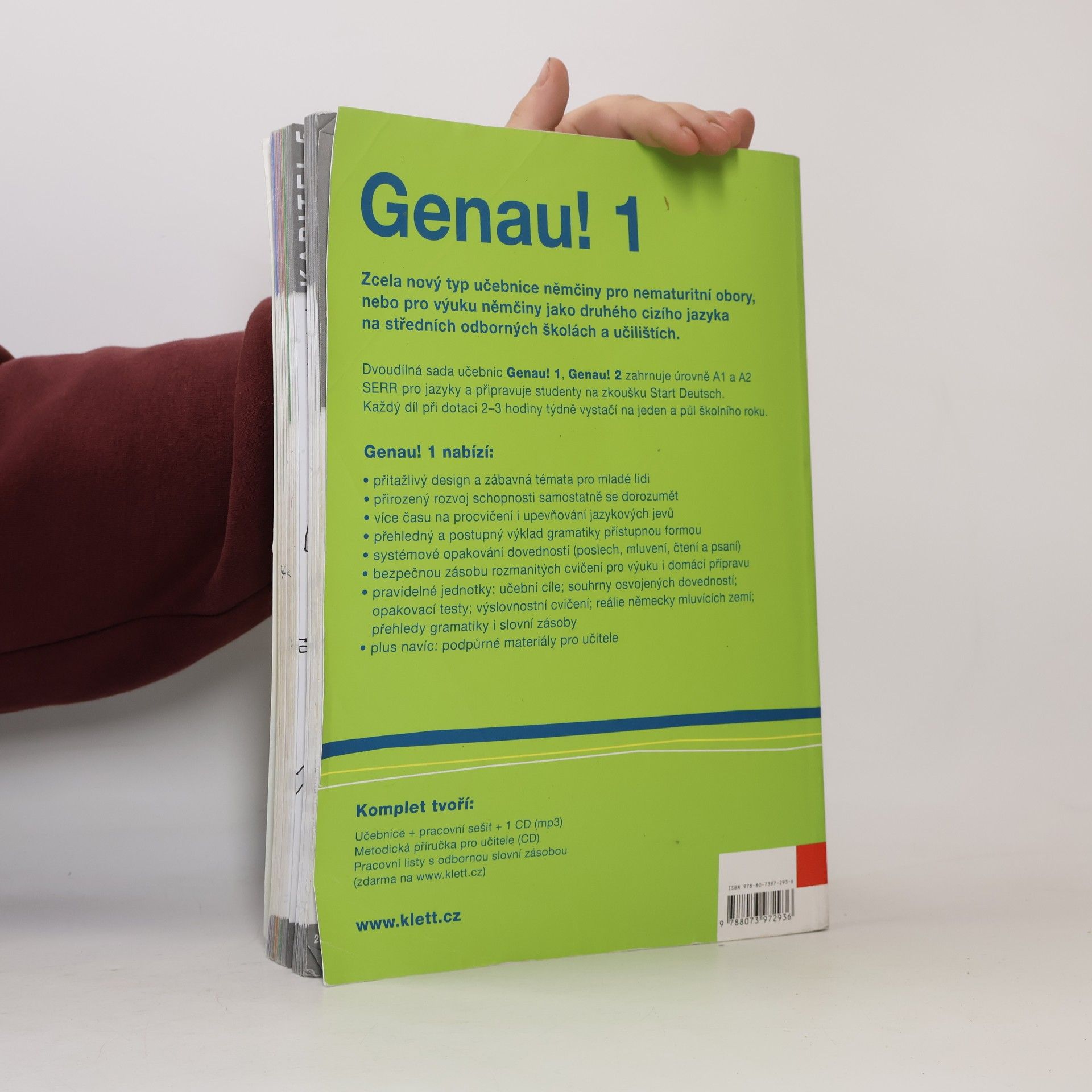 Autorenkollektiv Genau! 1. Němčina pro střední odborné školy a učiliště: učebnice a pracovní sešit