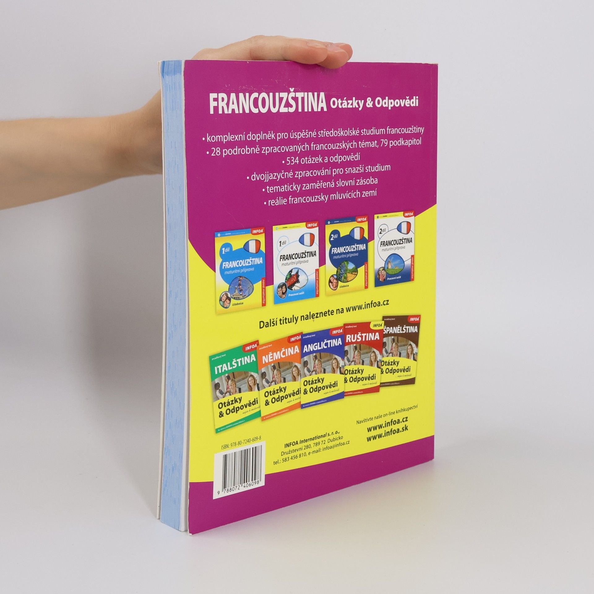 Renáta Listíková Francouzština : otázky & odpovědi : nejen k maturitě