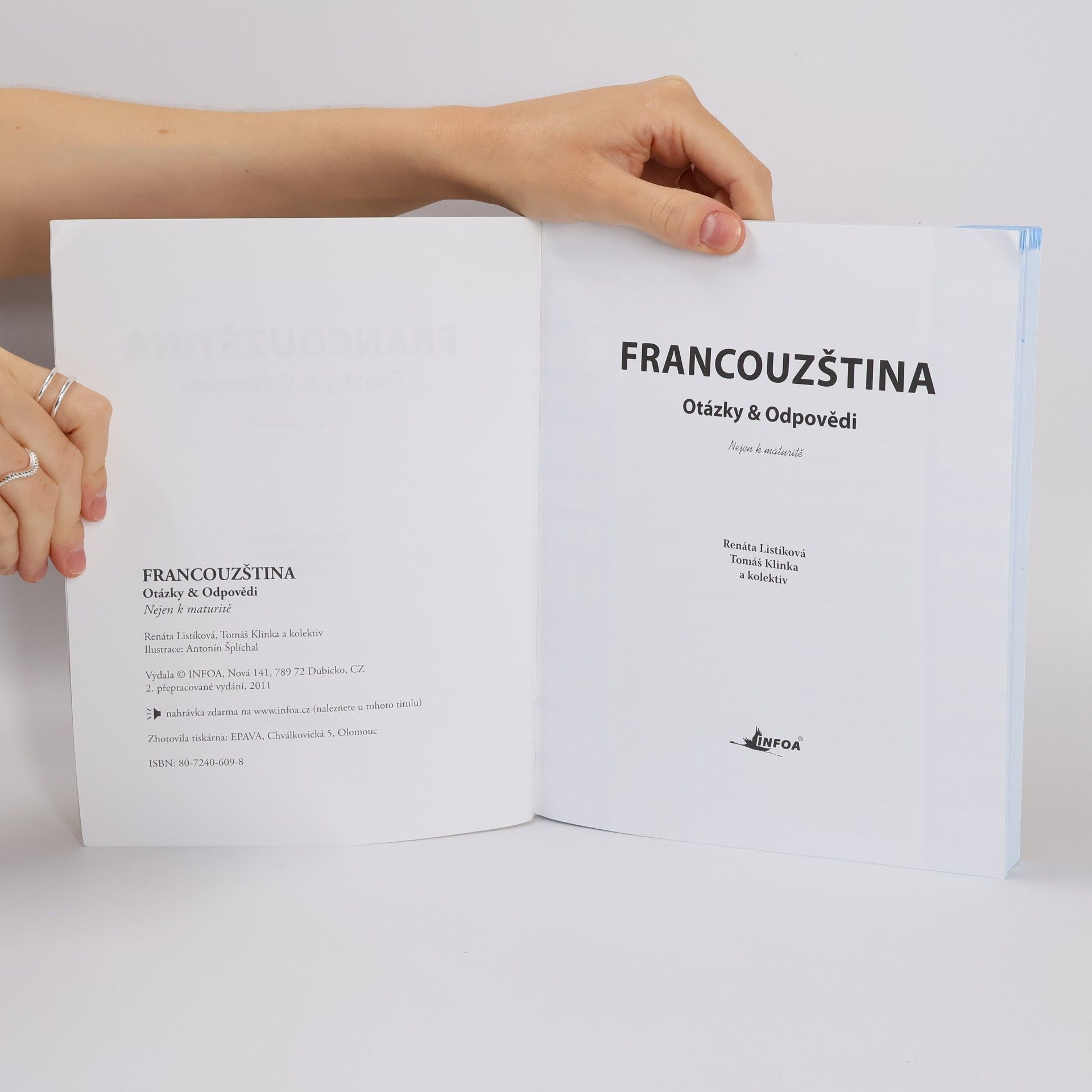 Renáta Listíková Francouzština : otázky & odpovědi : nejen k maturitě