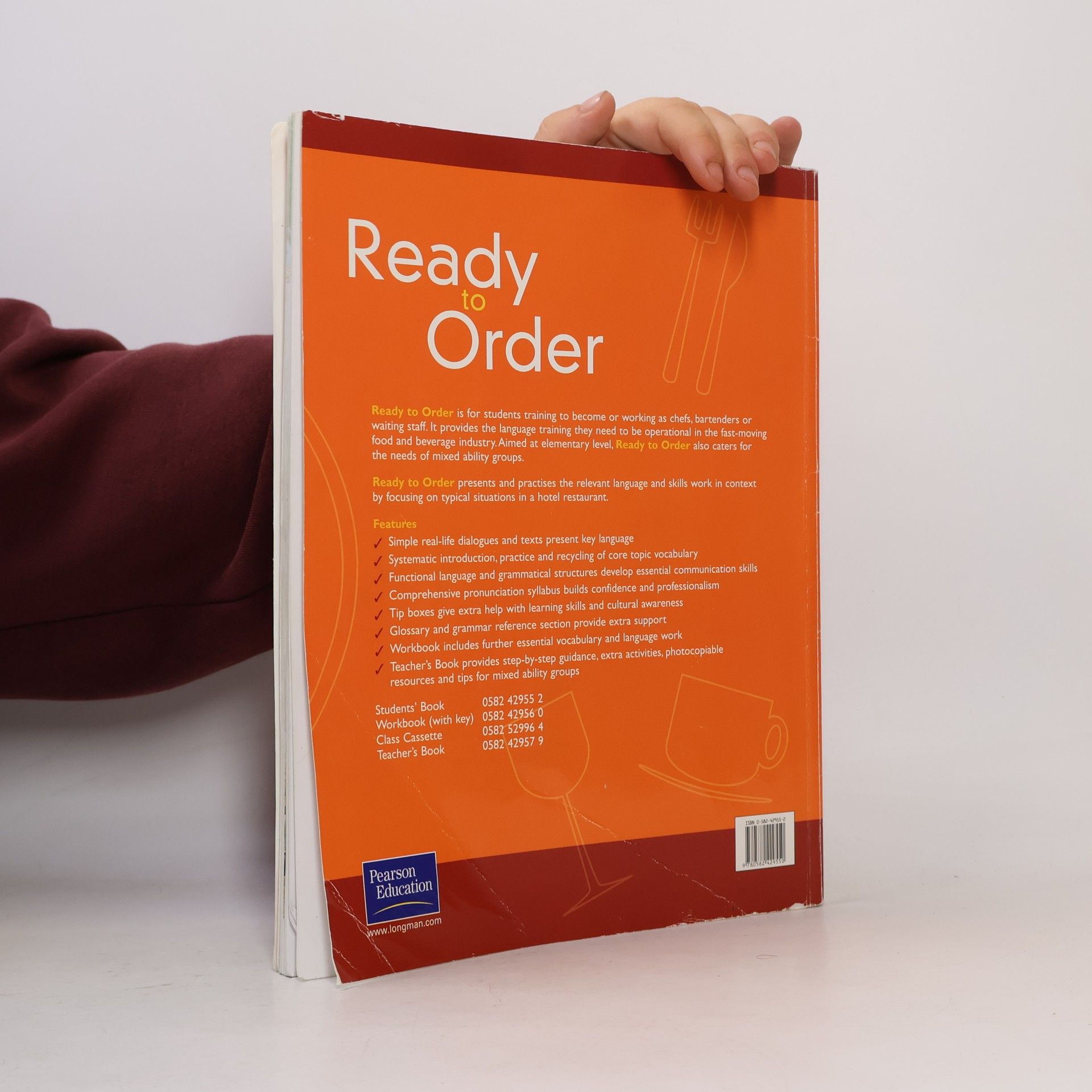 Montserrat Iglesias Santos Ready To Order :Elementary English for theRestaurant Industry. Students' book