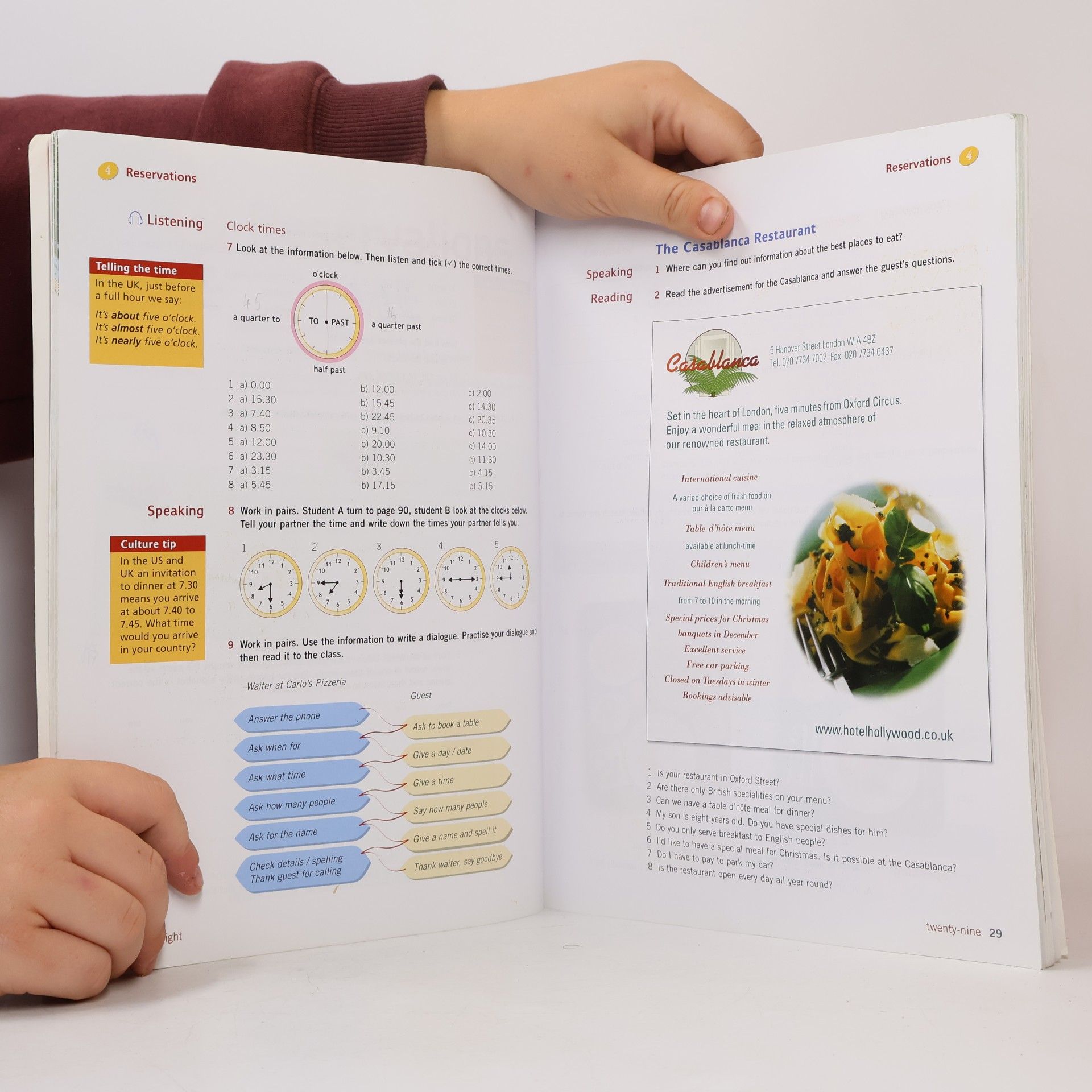 Montserrat Iglesias Santos Ready To Order :Elementary English for theRestaurant Industry. Students' book