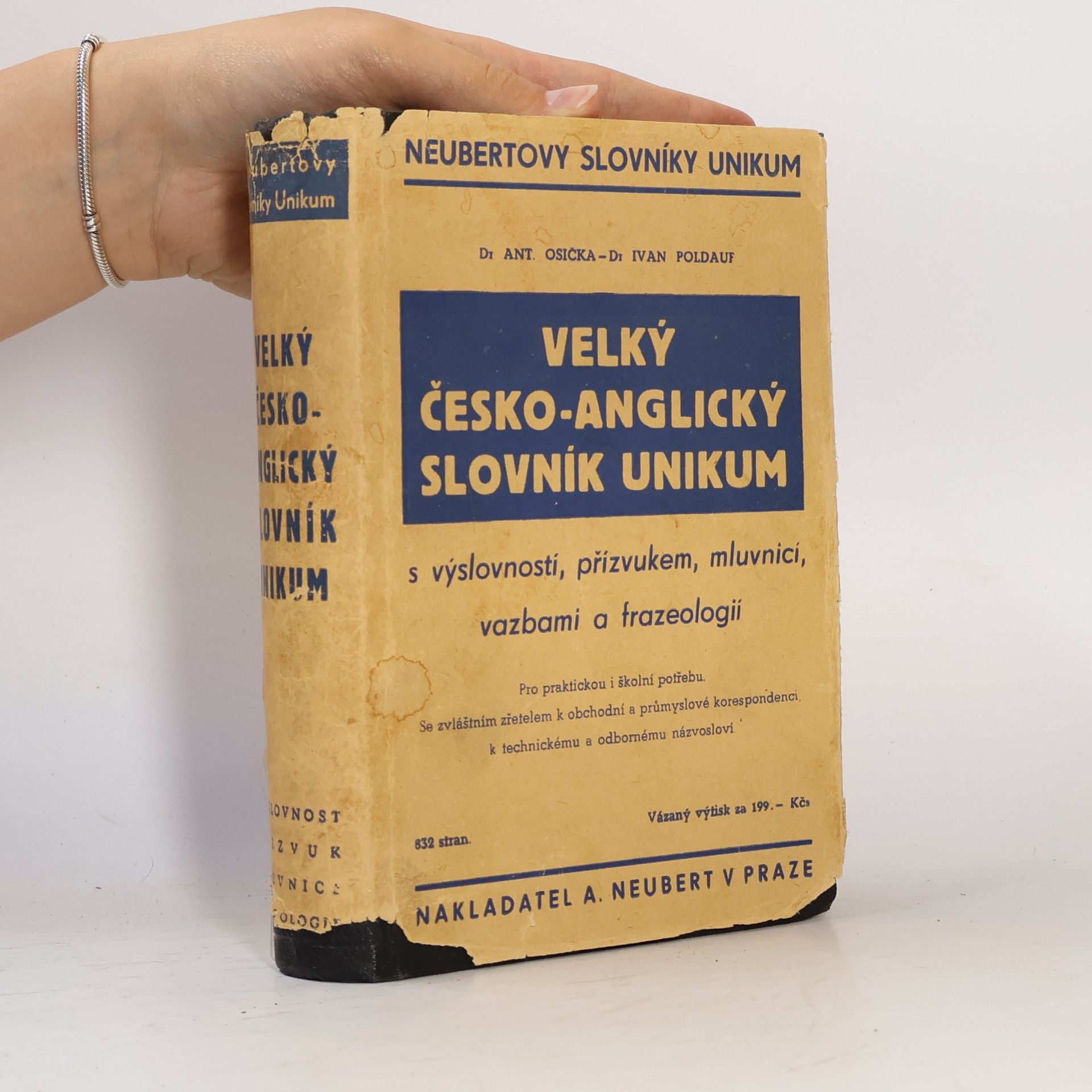 Velký česko-anglický slovník Unikum