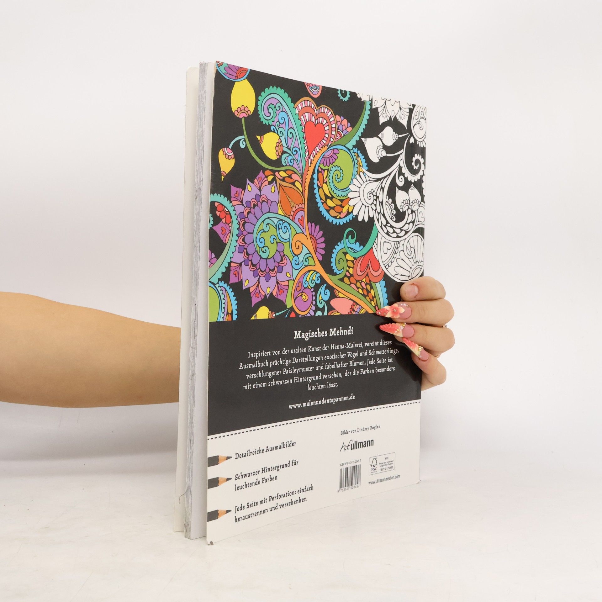 Lindsey Boylan Malen und entspannen: Magisches Mehndi