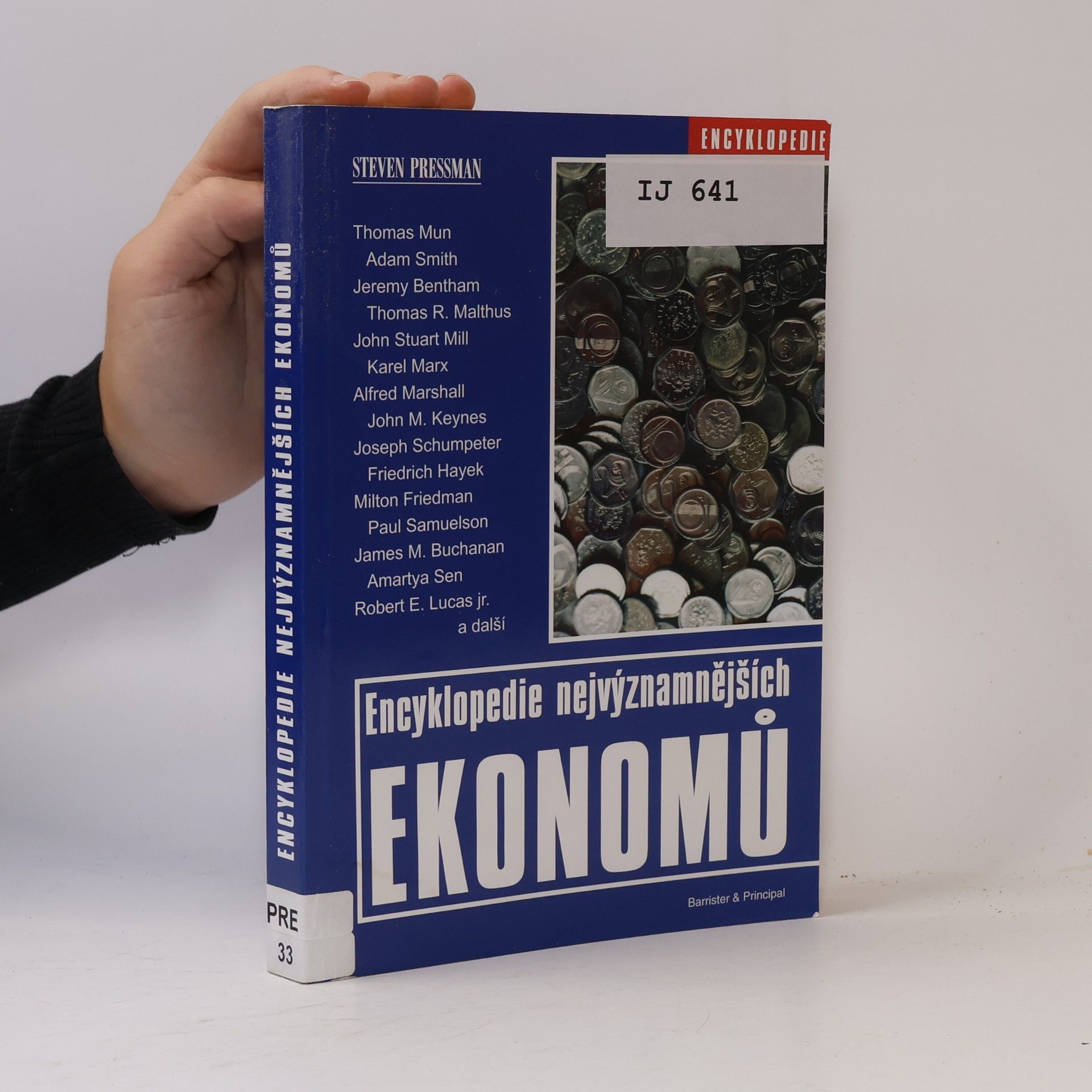 Steven Pressman Encyklopedie nejvýznamnějších ekonomů