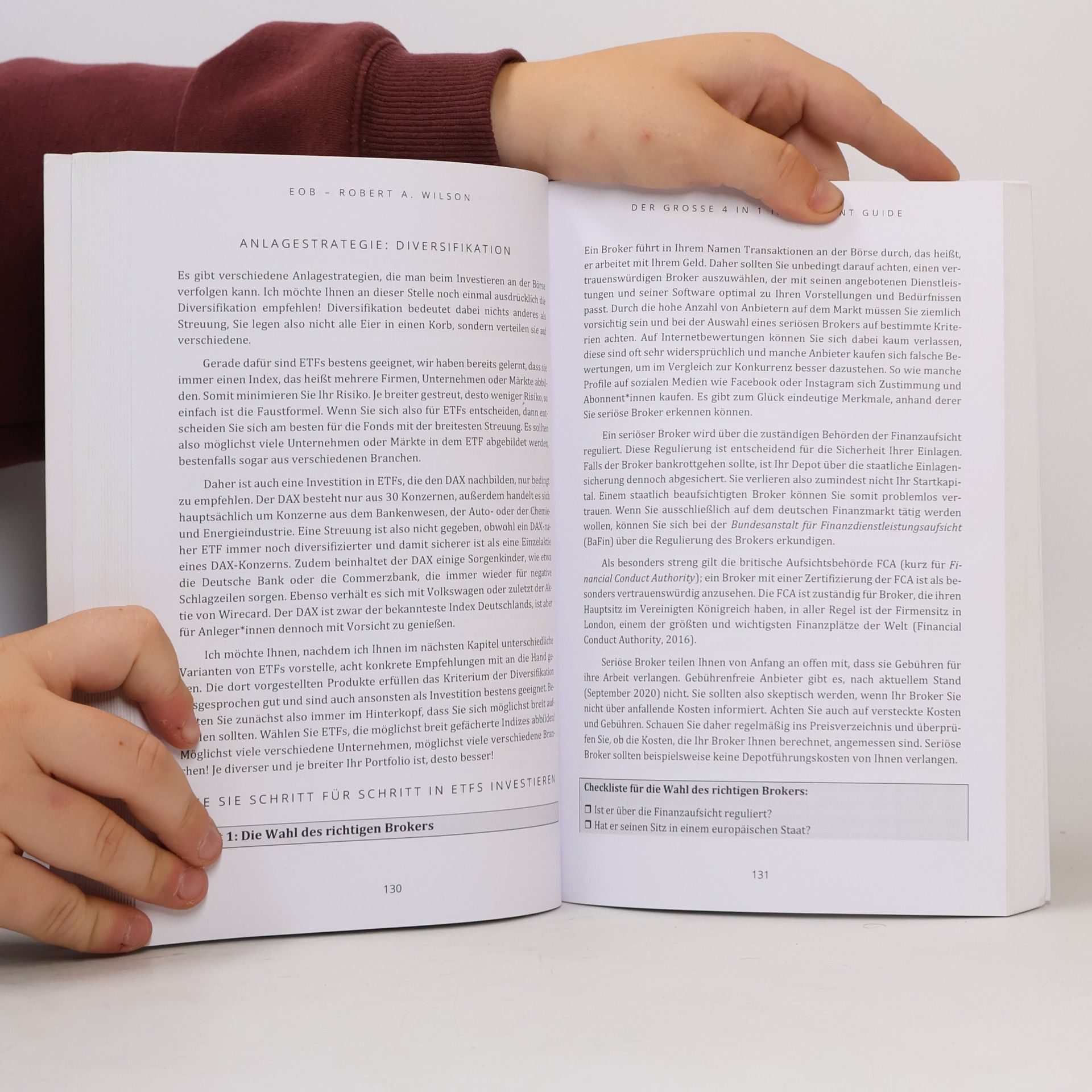 Wilson Robert A. Der ultimative 4 in 1 Investment Guide