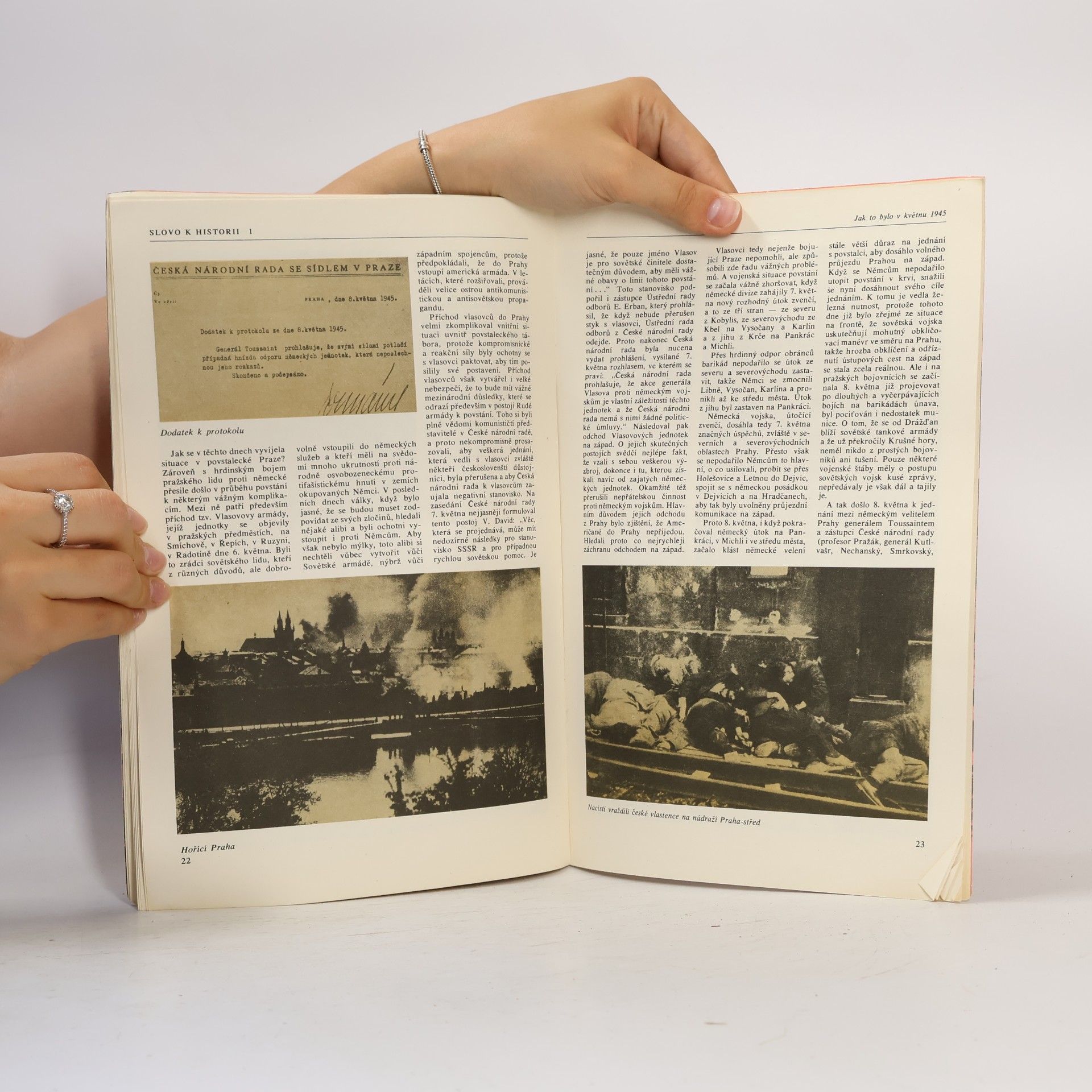 Václav Melichar Jak to bylo v květnu 1945 (ročník 1985, č. 1)