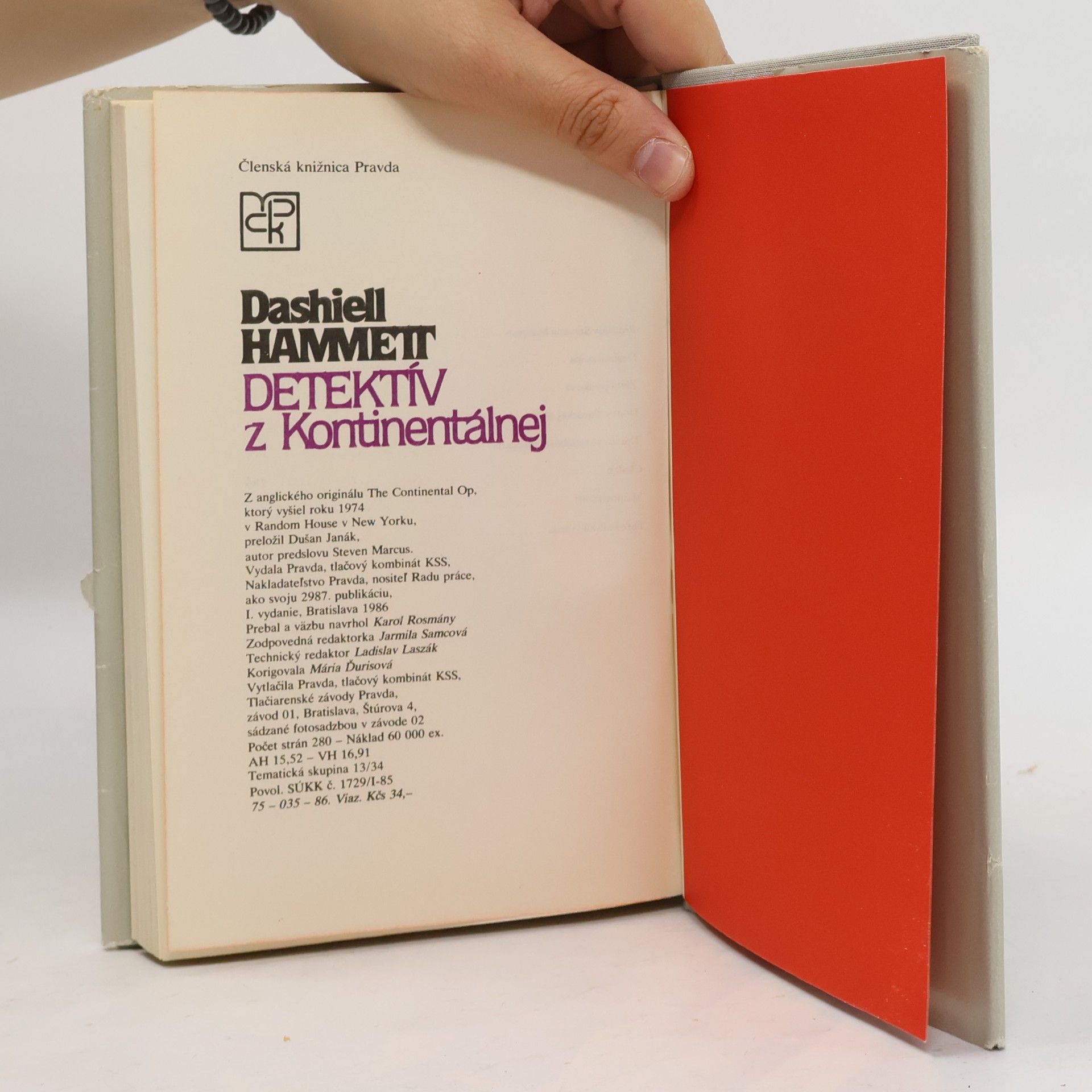 Dashiell Hammett Detektív z Kontinentálnej