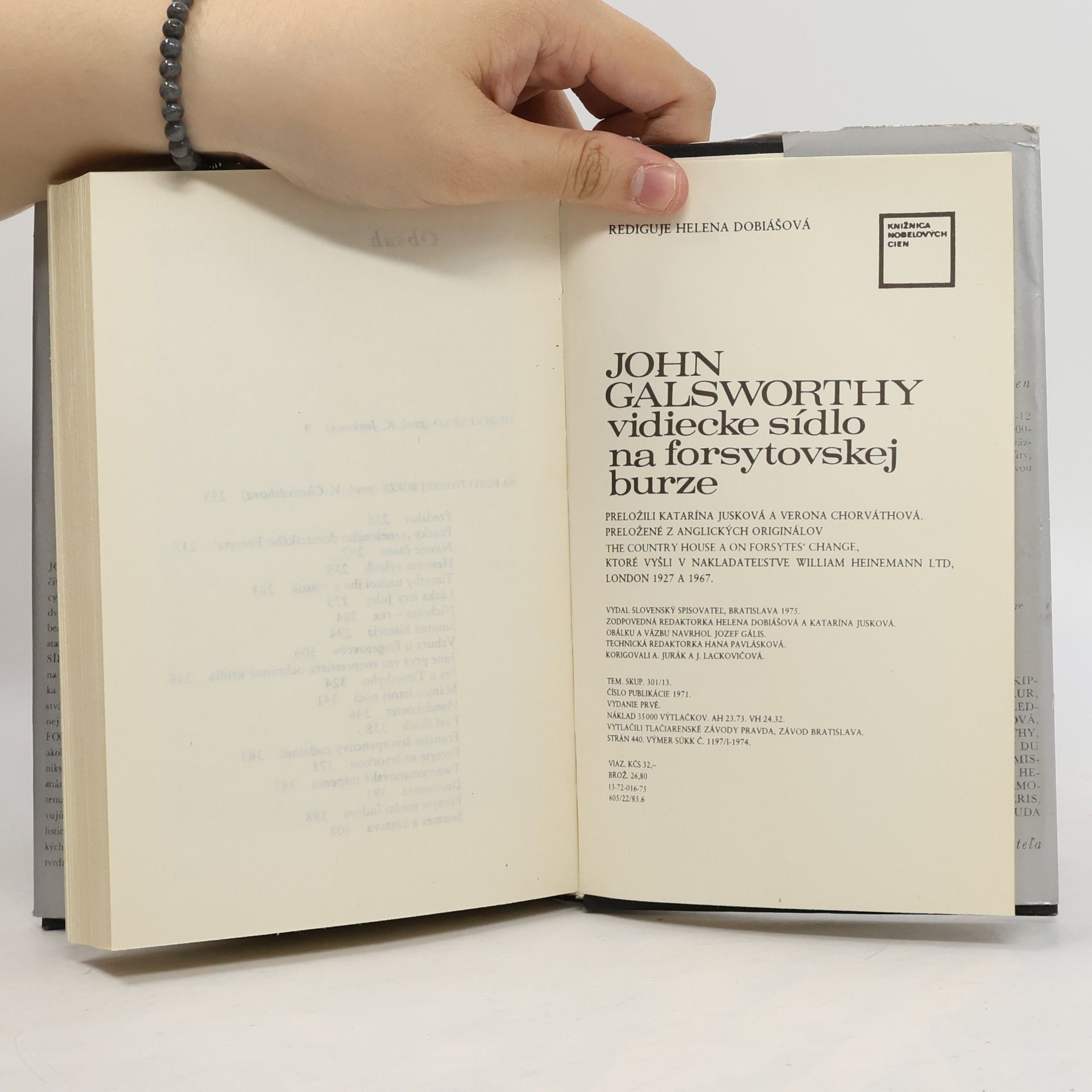 John Galsworthy Vidiecke sídlo. Na forsytovskej burze