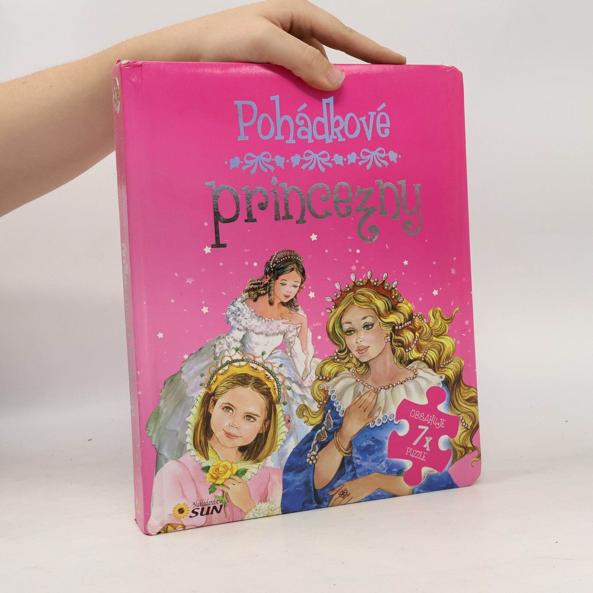 Kolektiv autorů Pohádkové princezny - 7 puzzle s pohádkou
