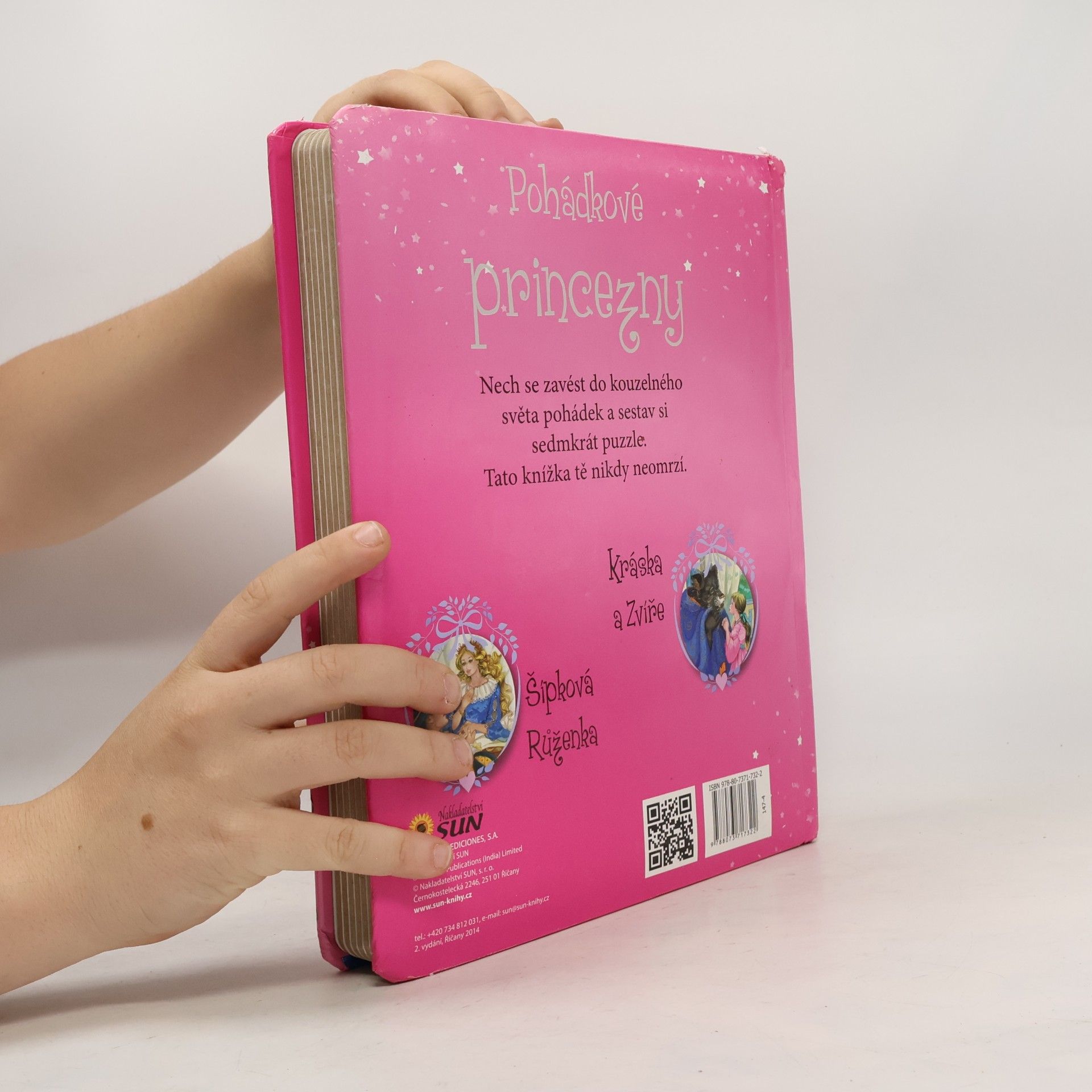 Kolektiv autorů Pohádkové princezny - 7 puzzle s pohádkou