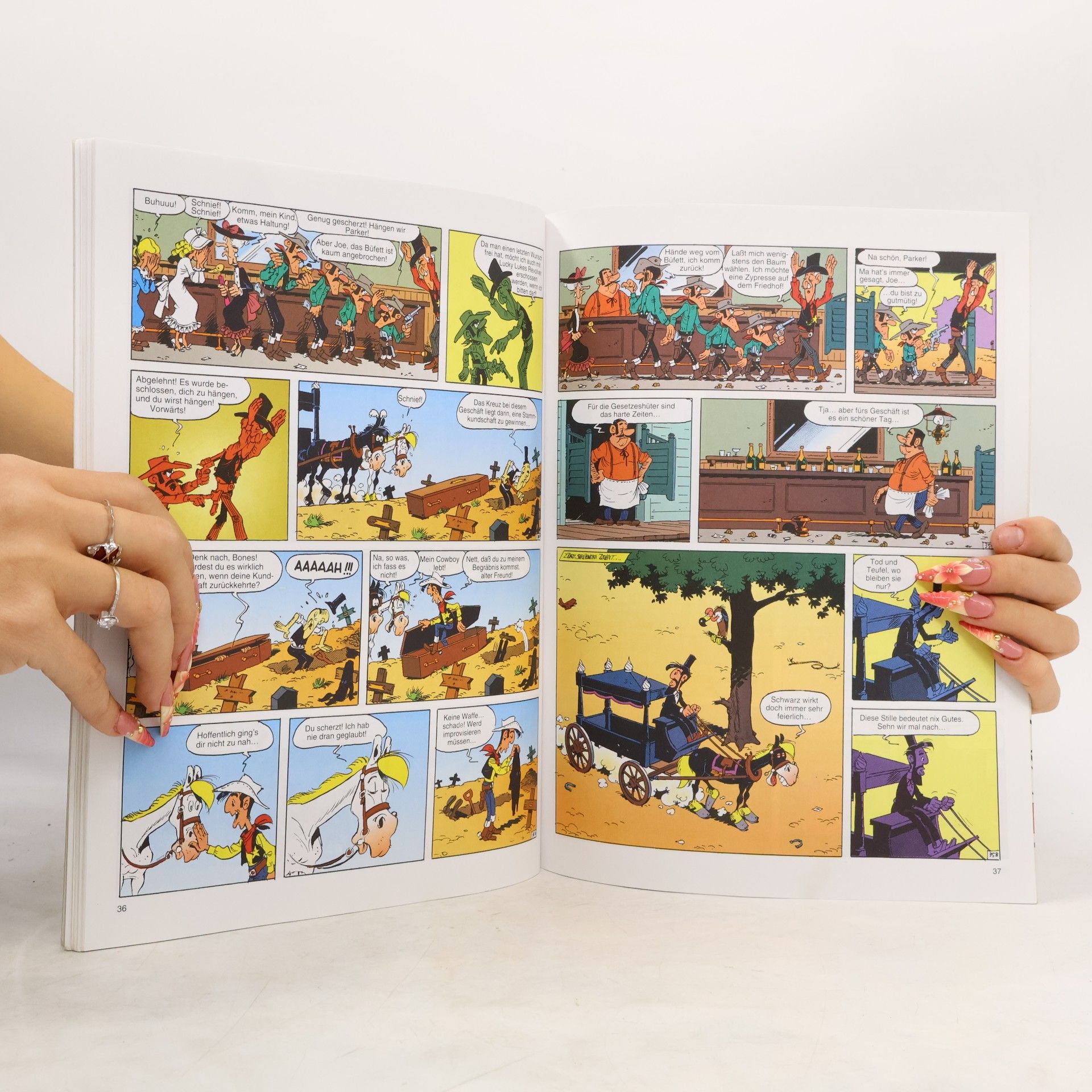 Morris Lucky Luke: High Noon in Hadley City