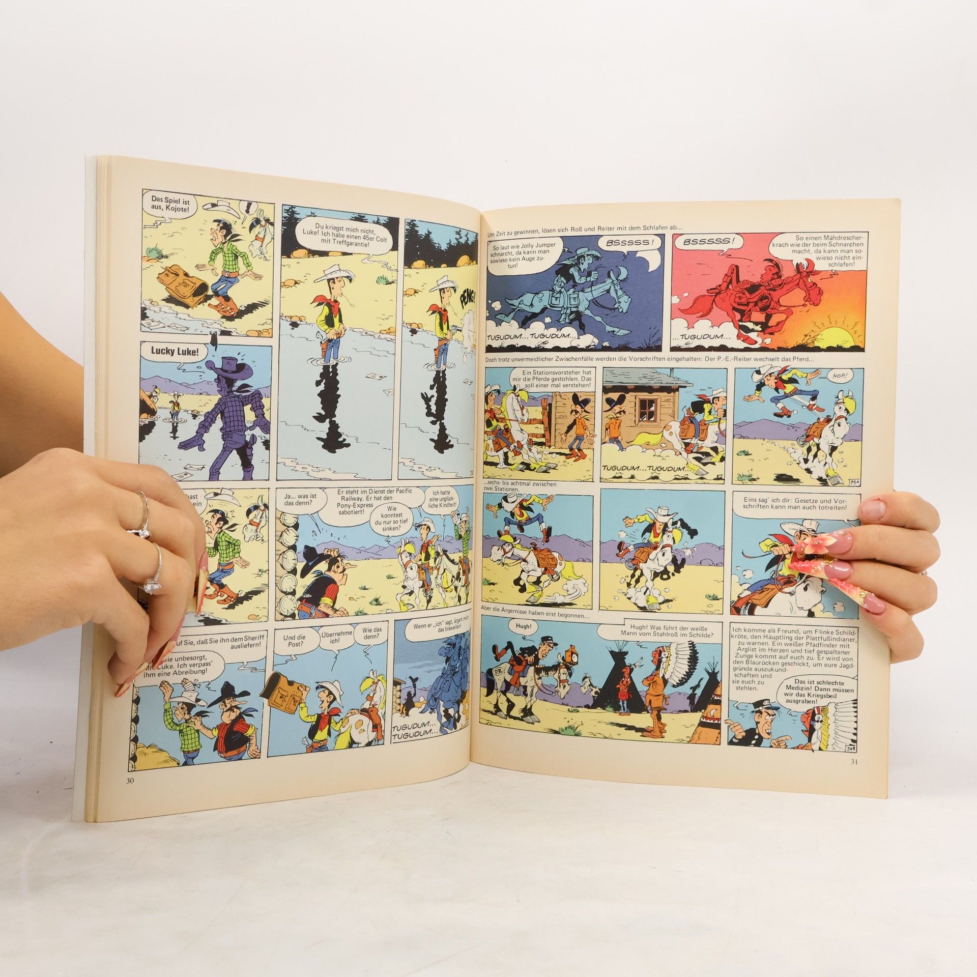 Morris Lucky Luke 56. Der Pony-Express