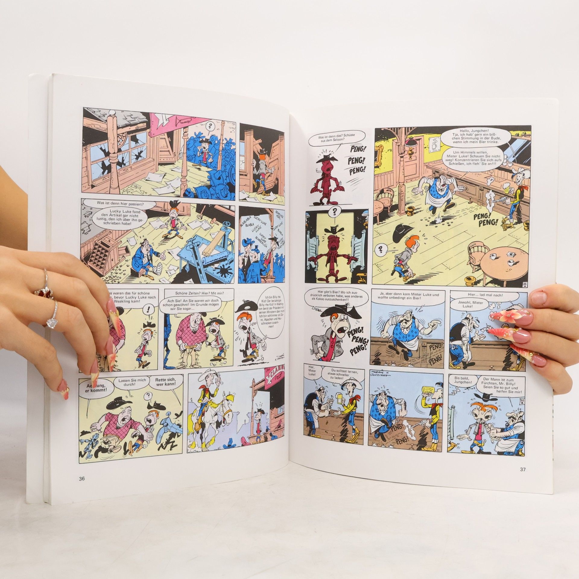 René Goscinny Lucky Luke - Billy the Kid
