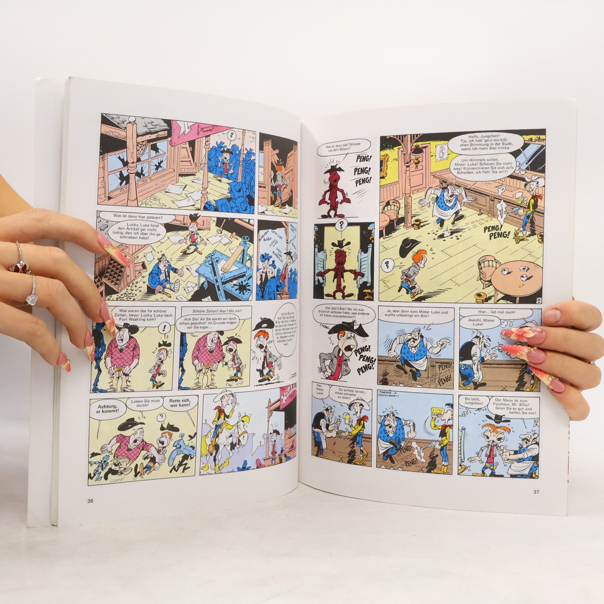 René Goscinny Lucky Luke - Billy the Kid