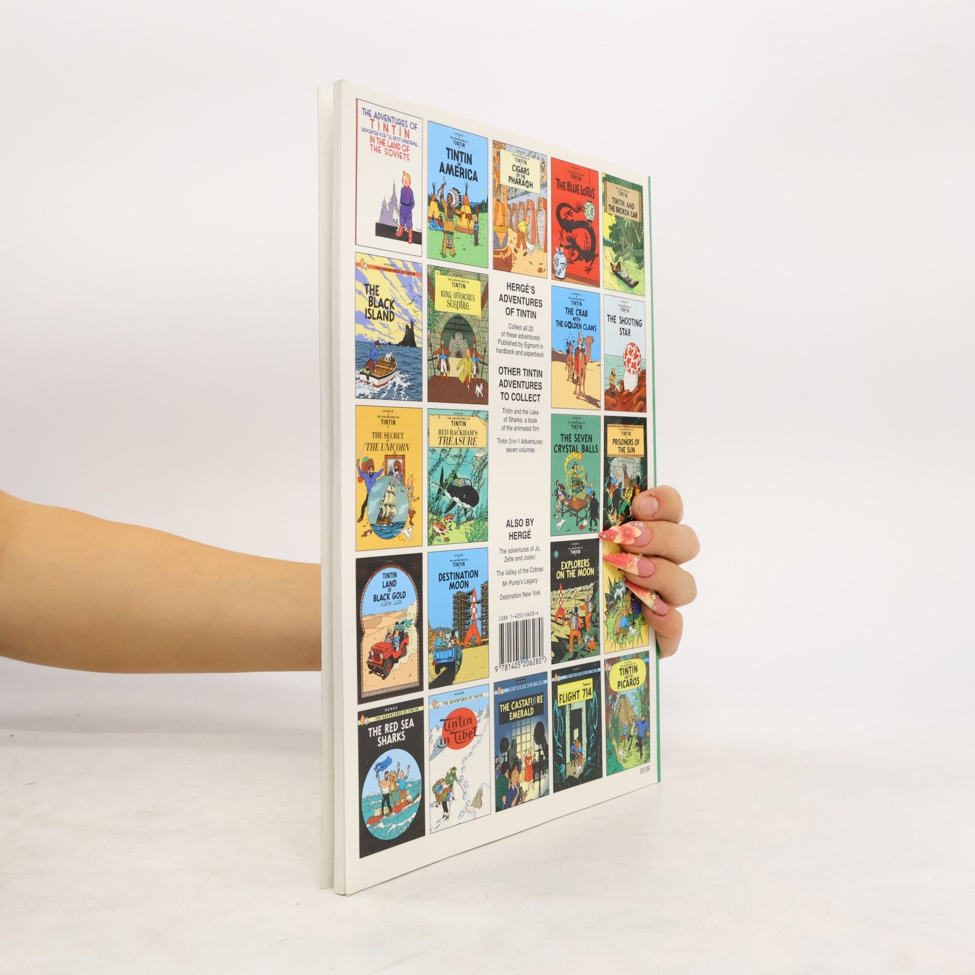 Hergé Adventures of Tintin 17. Explorers on the Moon