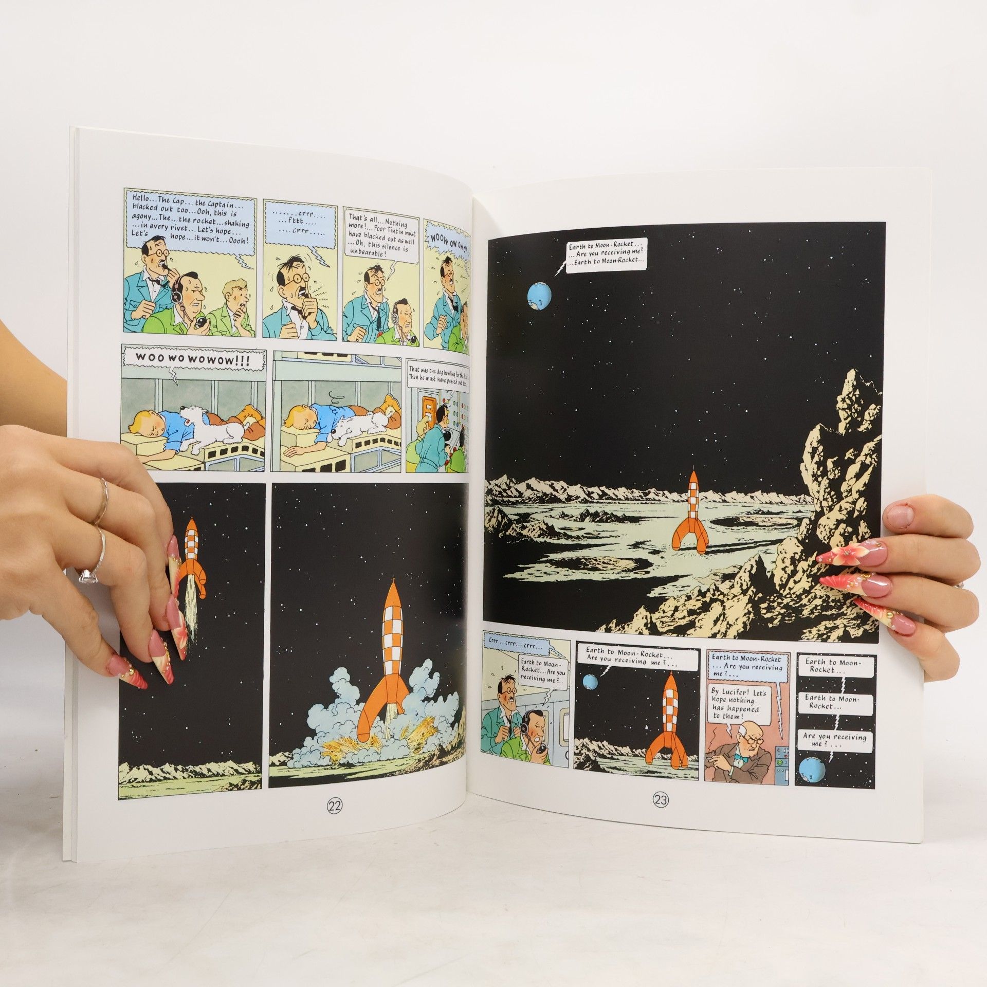 Hergé Adventures of Tintin 17. Explorers on the Moon