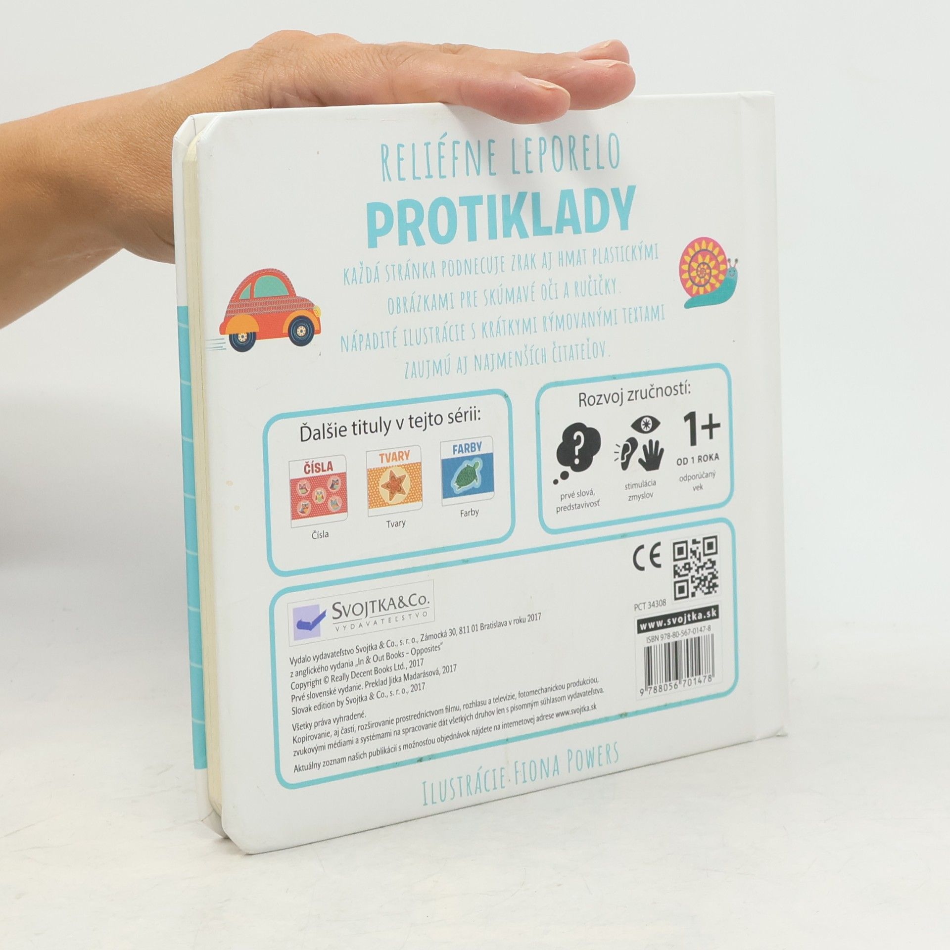 Various authors Protiklady: Reliéfne leporelo