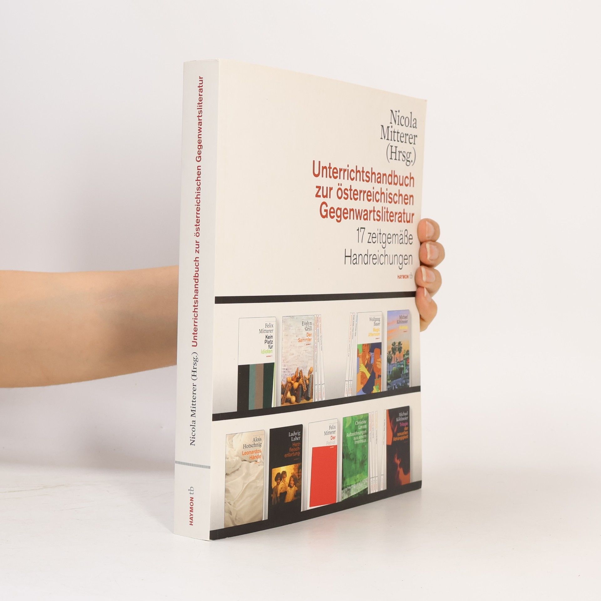 Nicola Mitterer Unterrichtshandbuch zur österreichischen Gegenwartsliteratur
