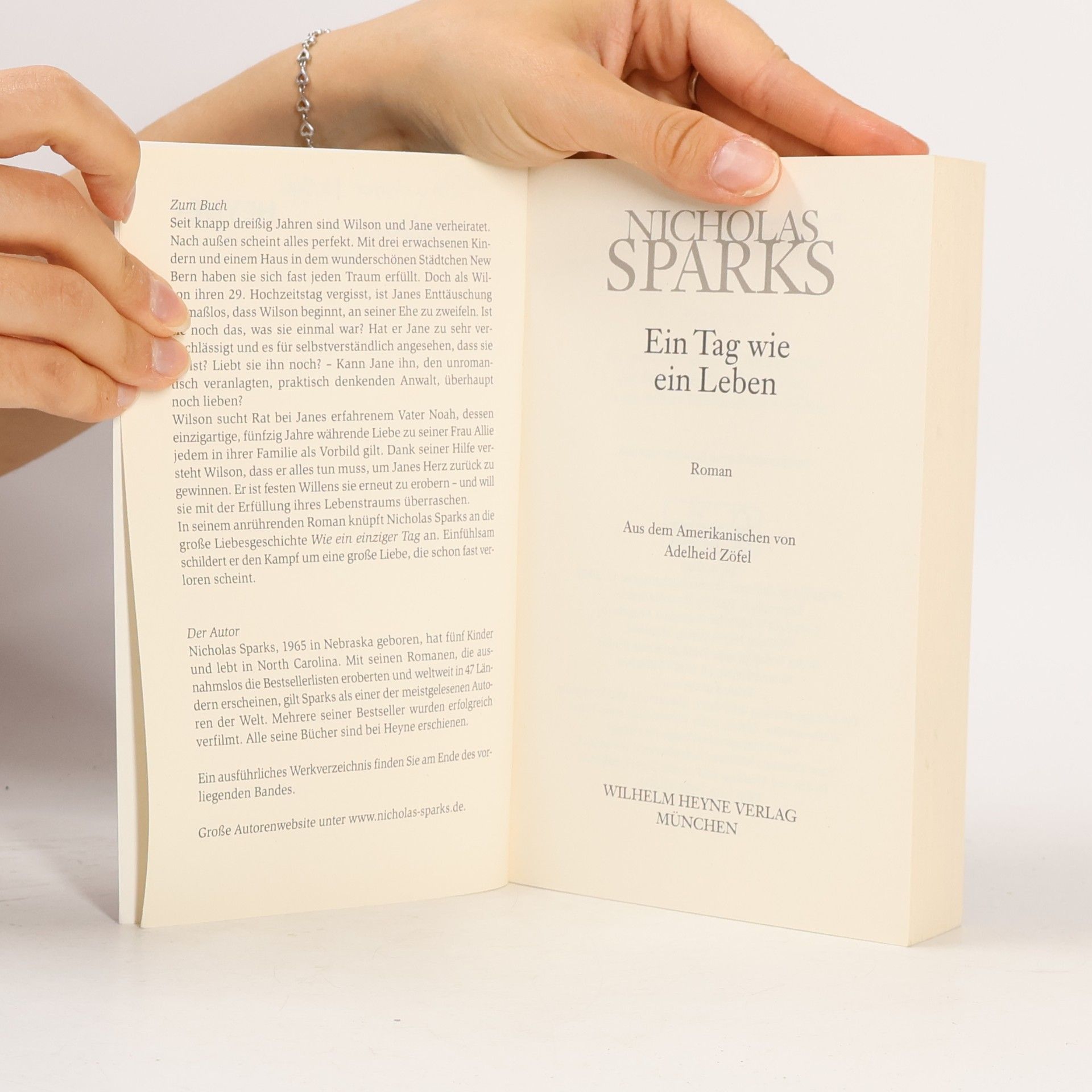 Nicholas Sparks Ein Tag wie ein Leben