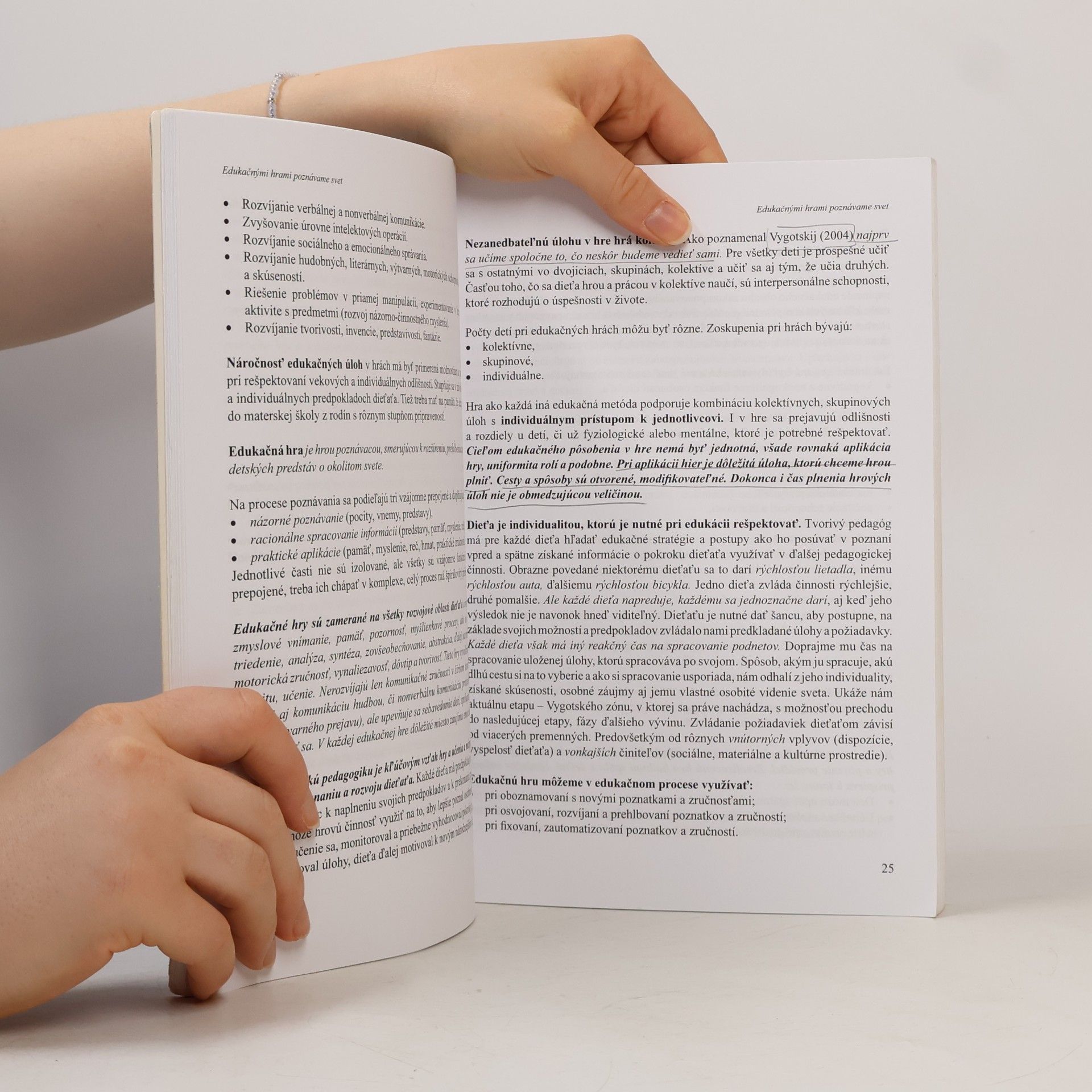 Mária Podhájecká Poznávanie sveta za pomocou hier edukacyjnych