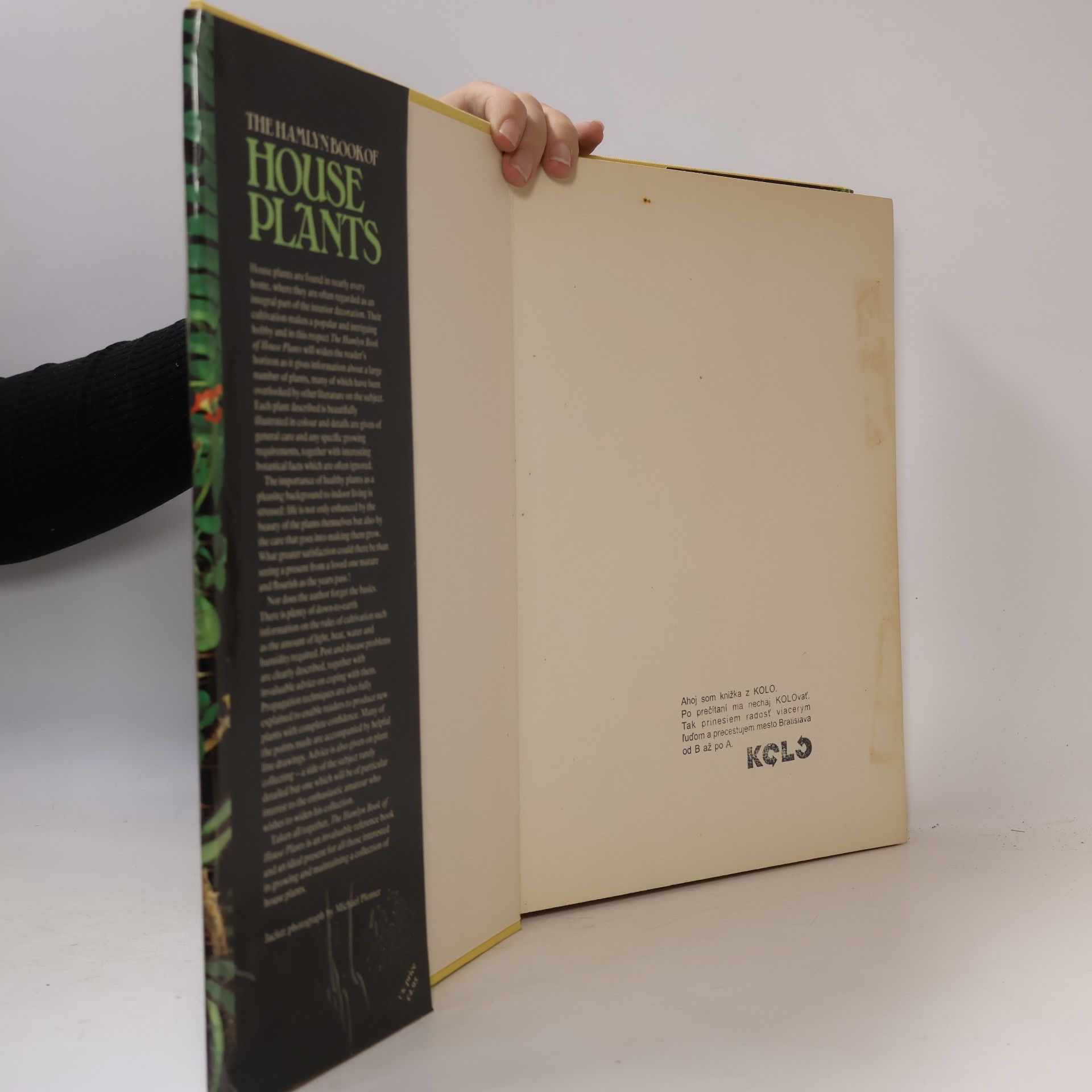 Jiří R. Haager The Hamlyn Book of House Plants