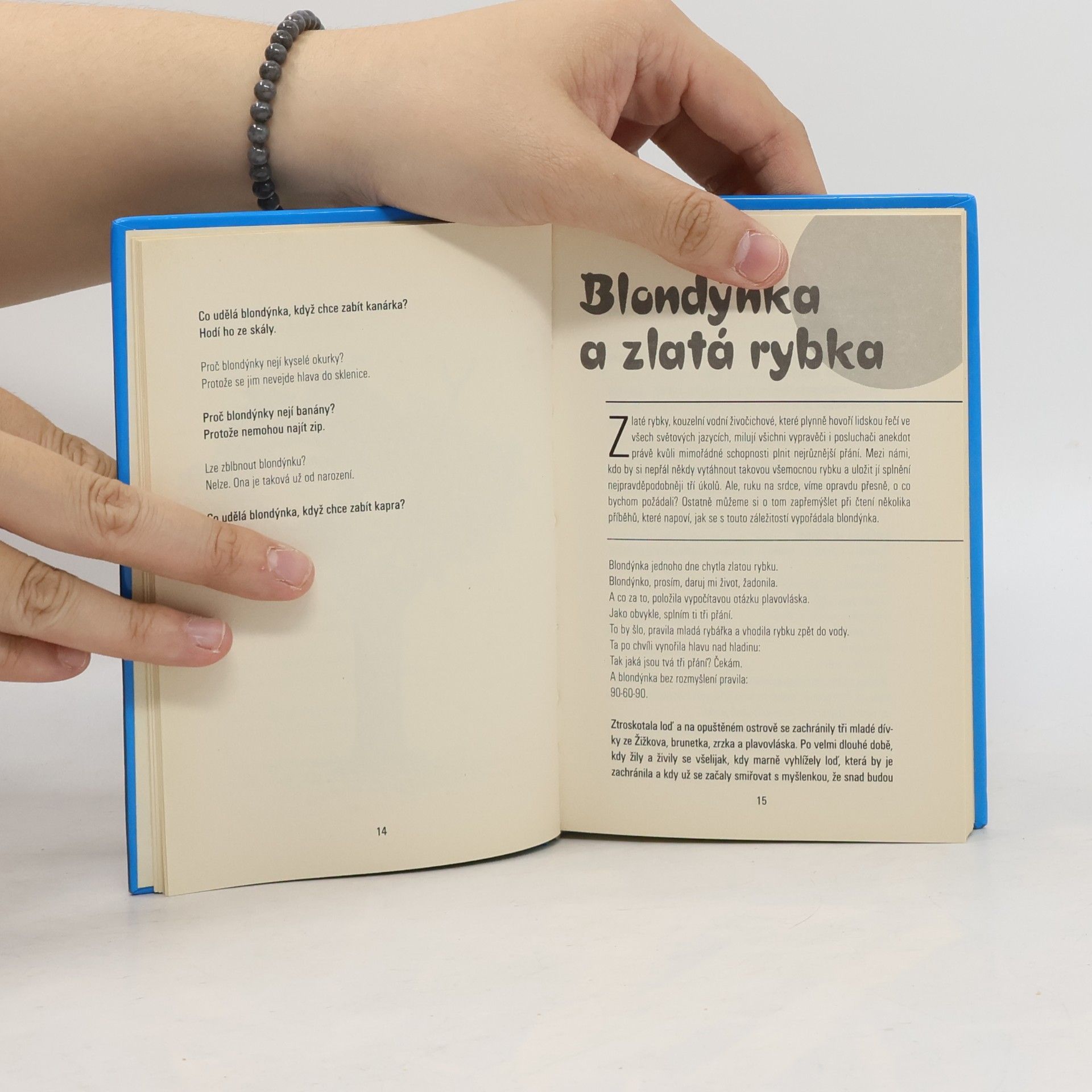 Václav Budinský Blondýnky: Nejlepší vtipy, anekdoty a hádanky